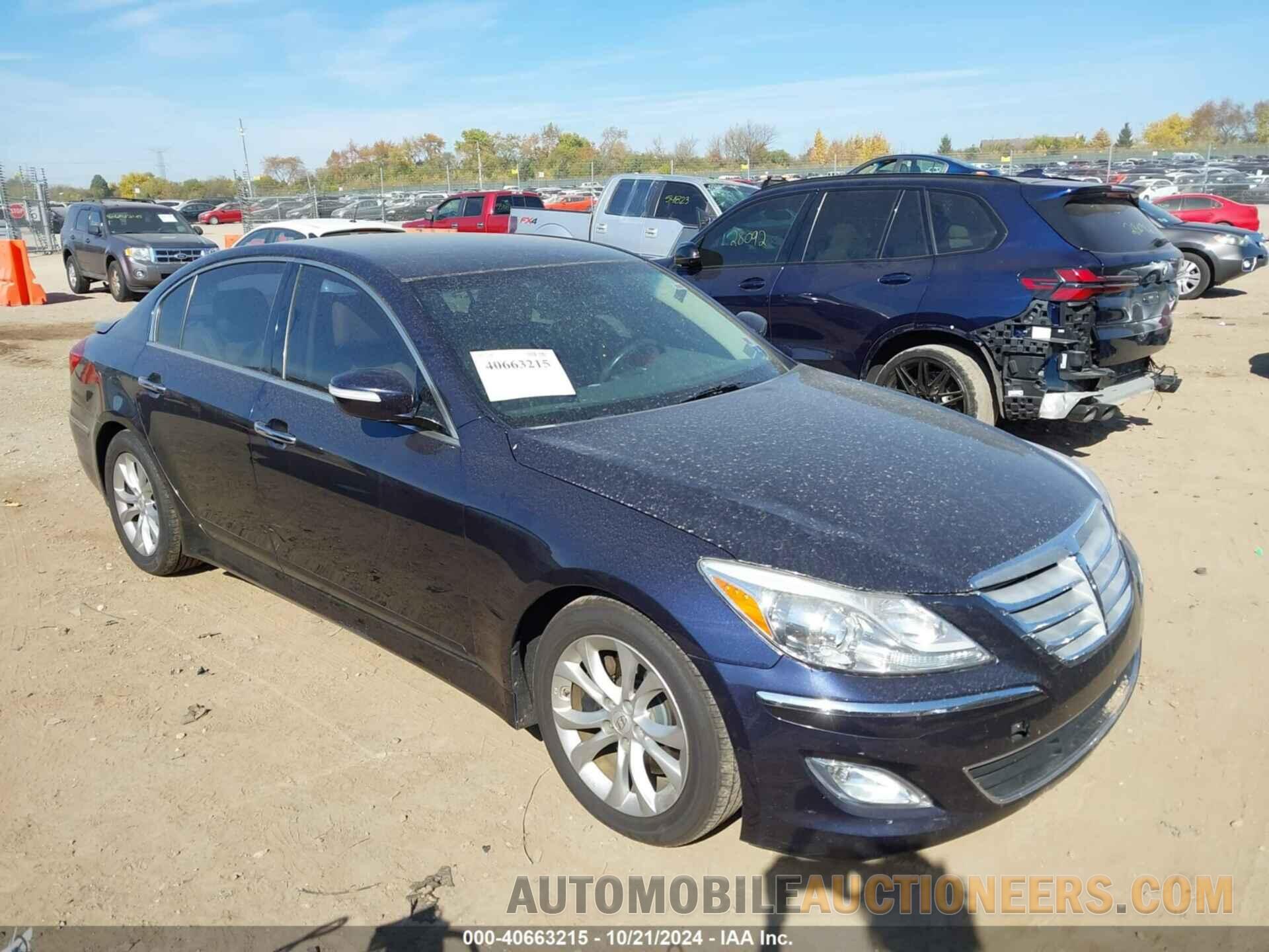 KMHGC4DD4DU226725 HYUNDAI GENESIS 2013