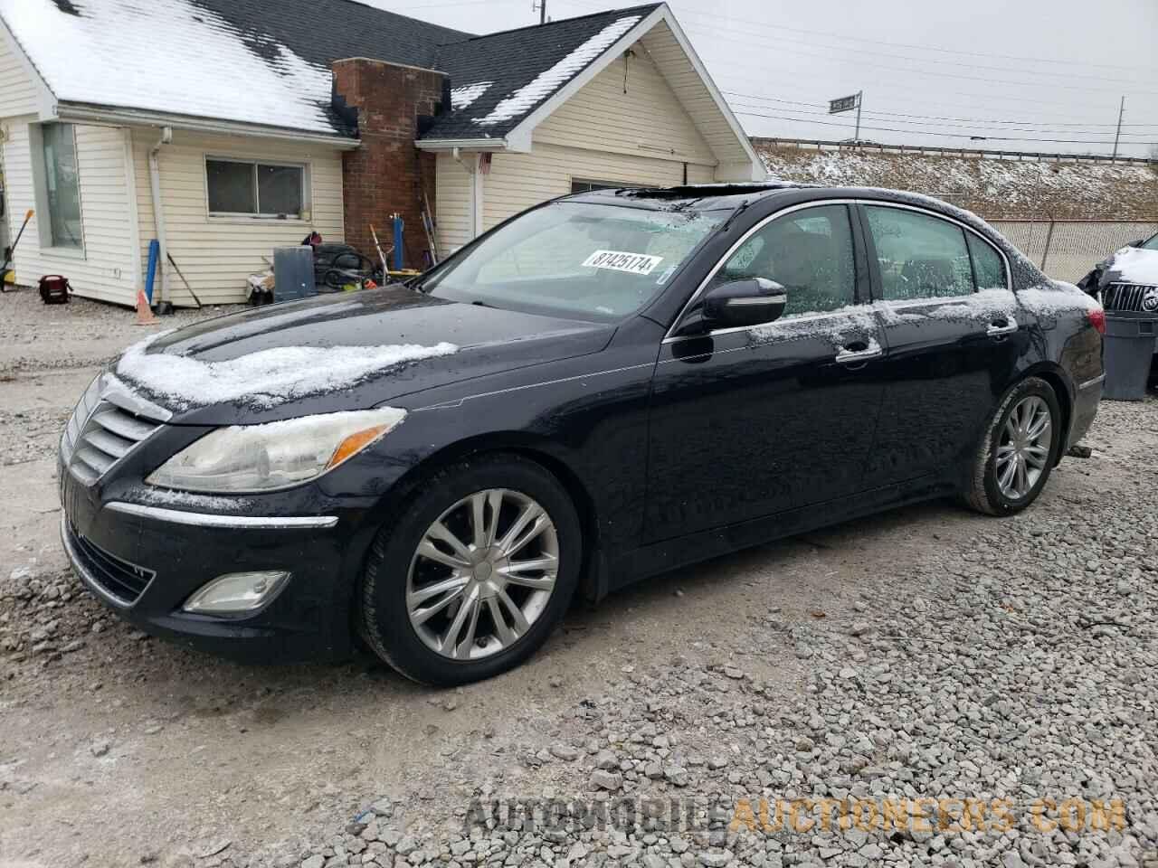 KMHGC4DD4DU232606 HYUNDAI GENESIS 2013