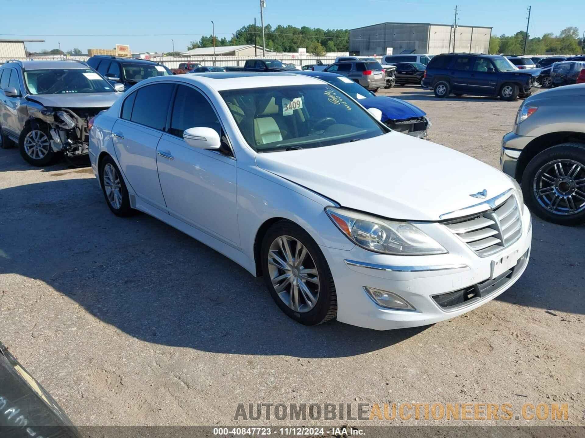 KMHGC4DD4EU264988 HYUNDAI GENESIS 2014