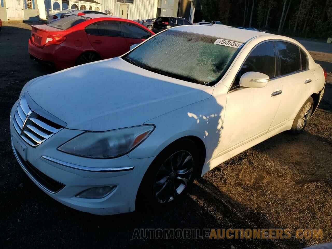 KMHGC4DD5DU222618 HYUNDAI GENESIS 2013