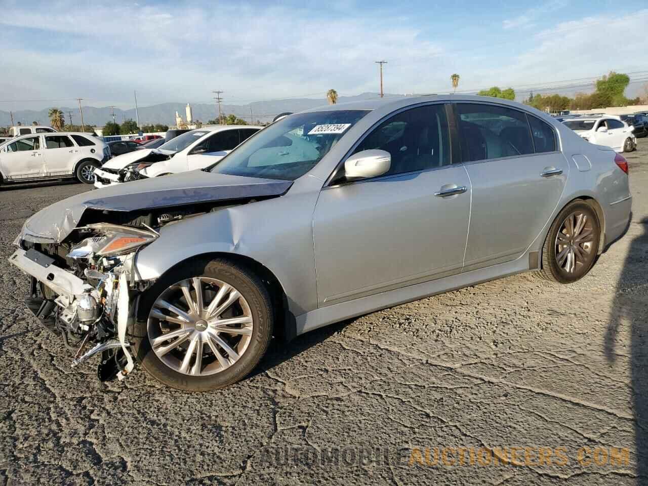 KMHGC4DD6CU201517 HYUNDAI GENESIS 2012