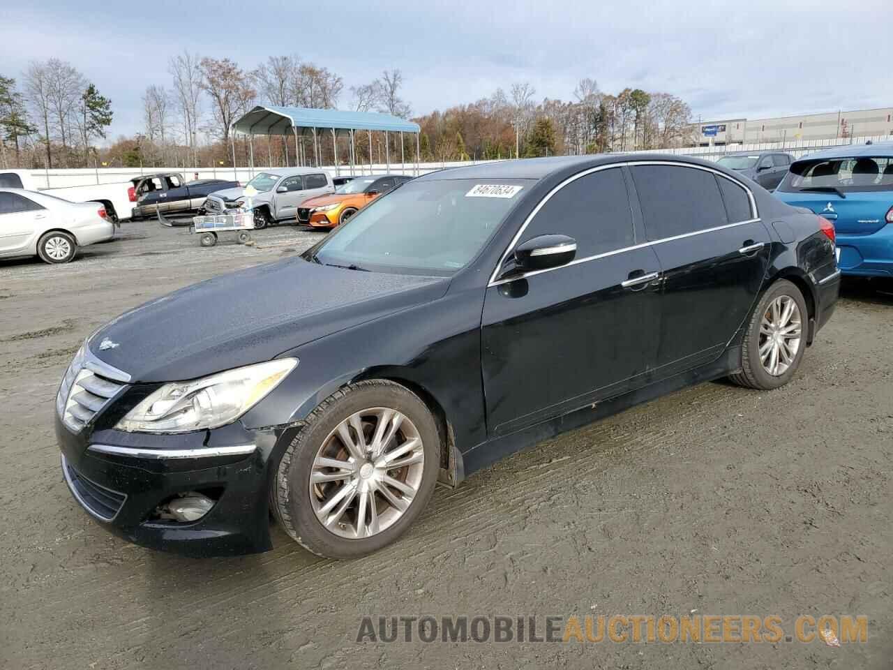 KMHGC4DD6DU217539 HYUNDAI GENESIS 2013