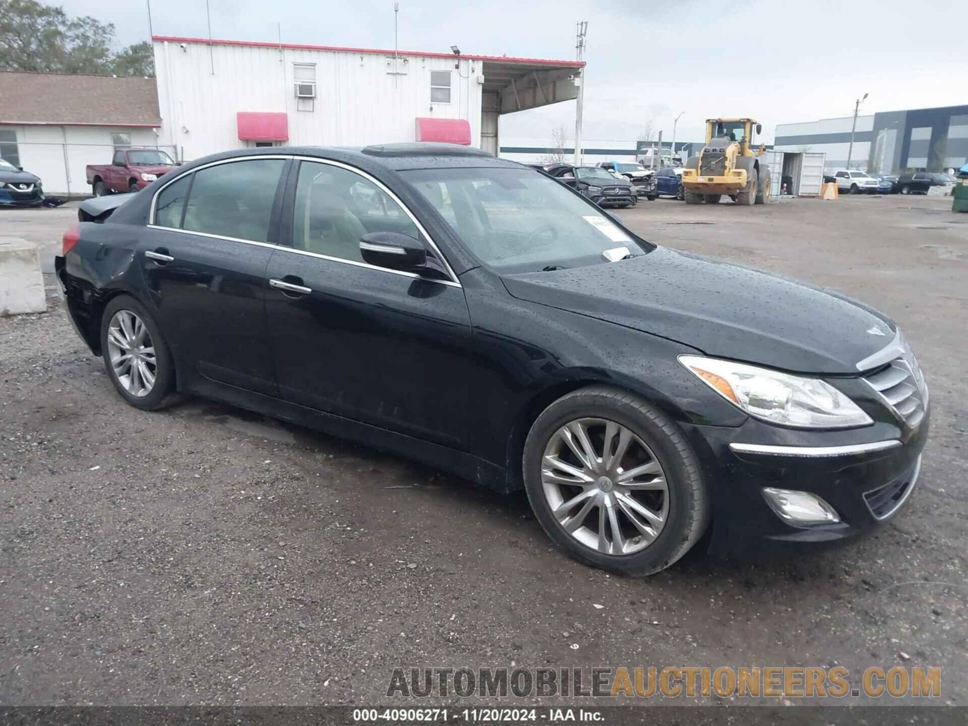 KMHGC4DD7CU154613 HYUNDAI GENESIS 2012