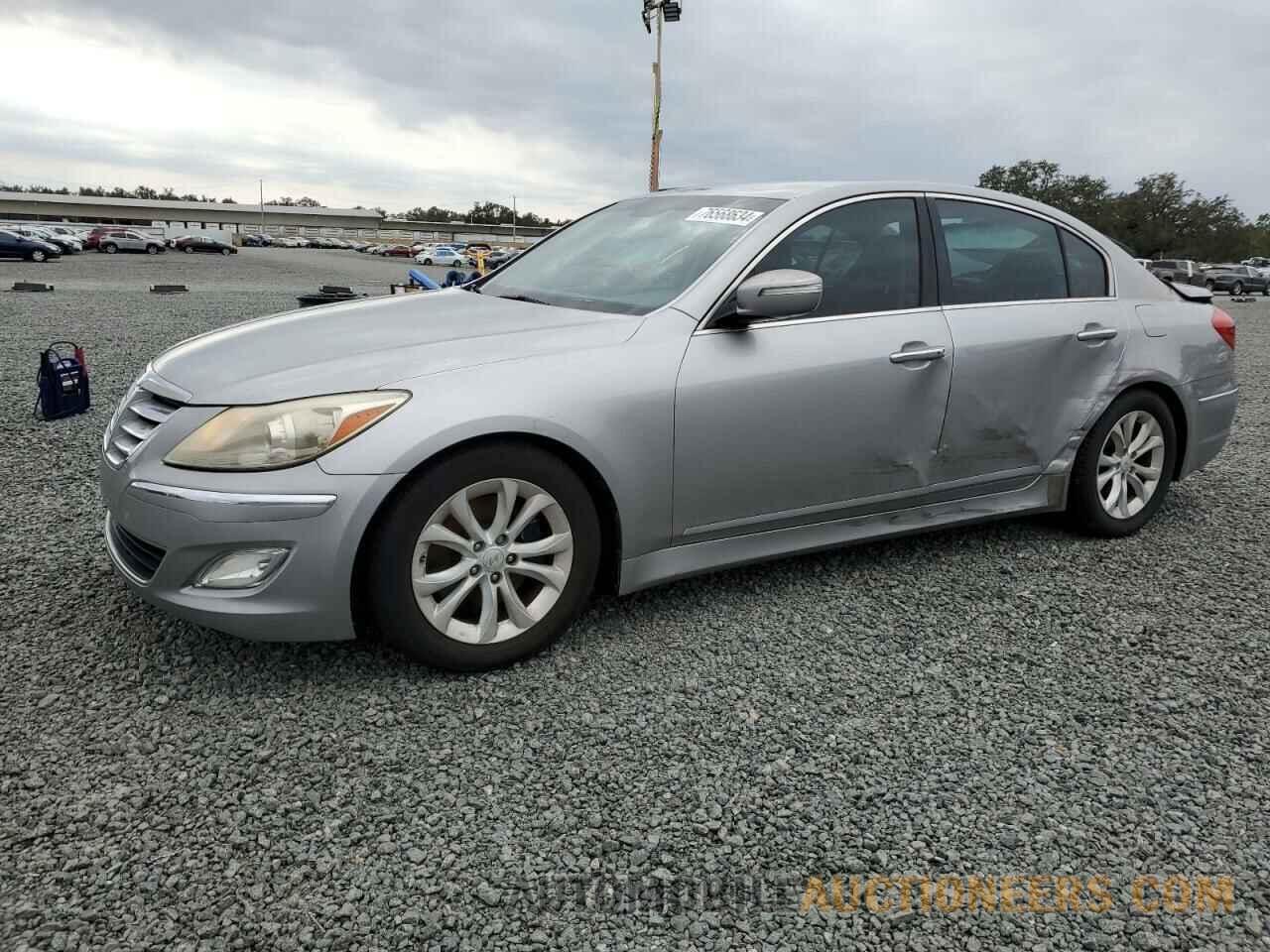 KMHGC4DD7CU207648 HYUNDAI GENESIS 2012