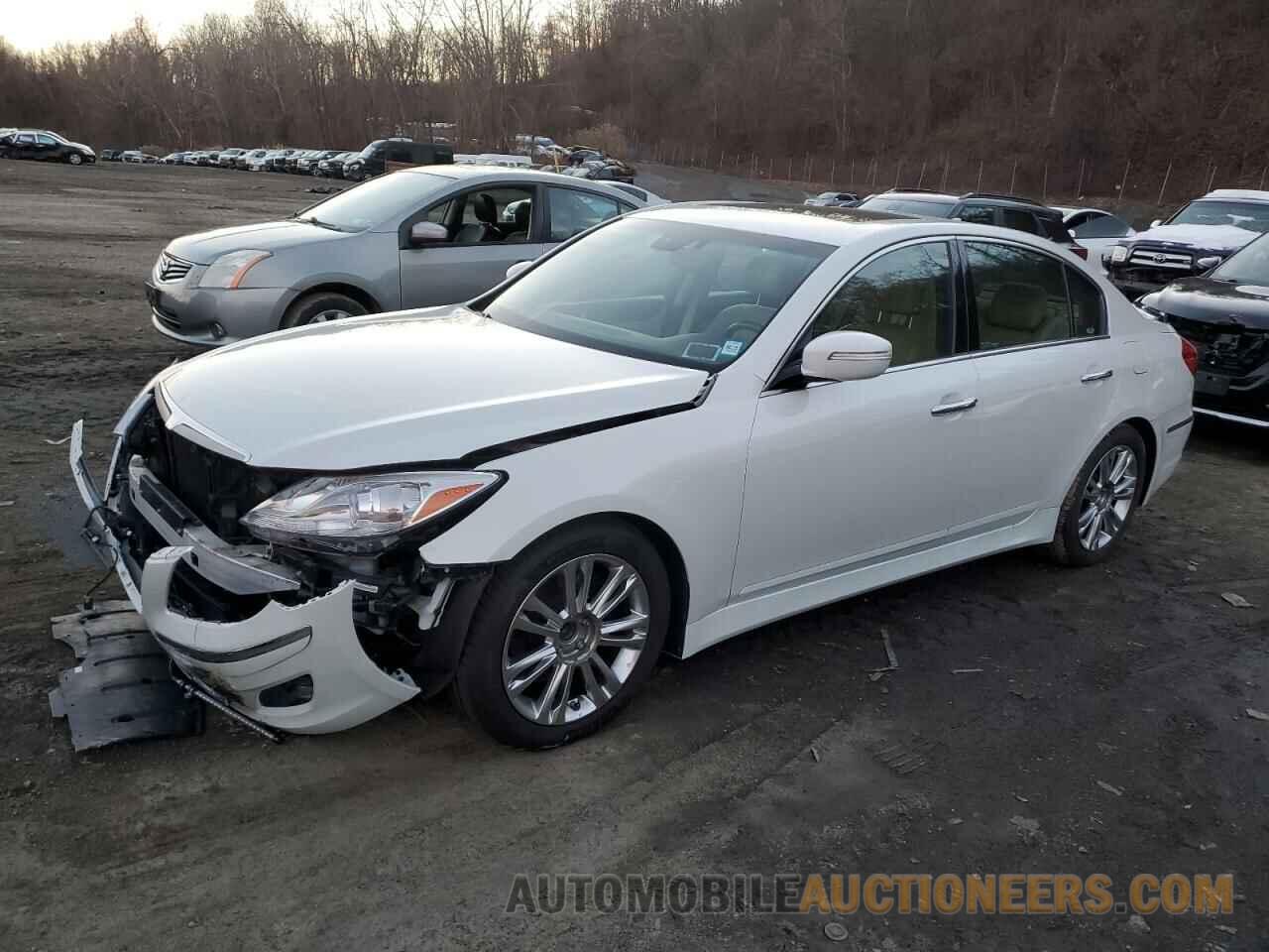 KMHGC4DD7DU224838 HYUNDAI GENESIS 2013