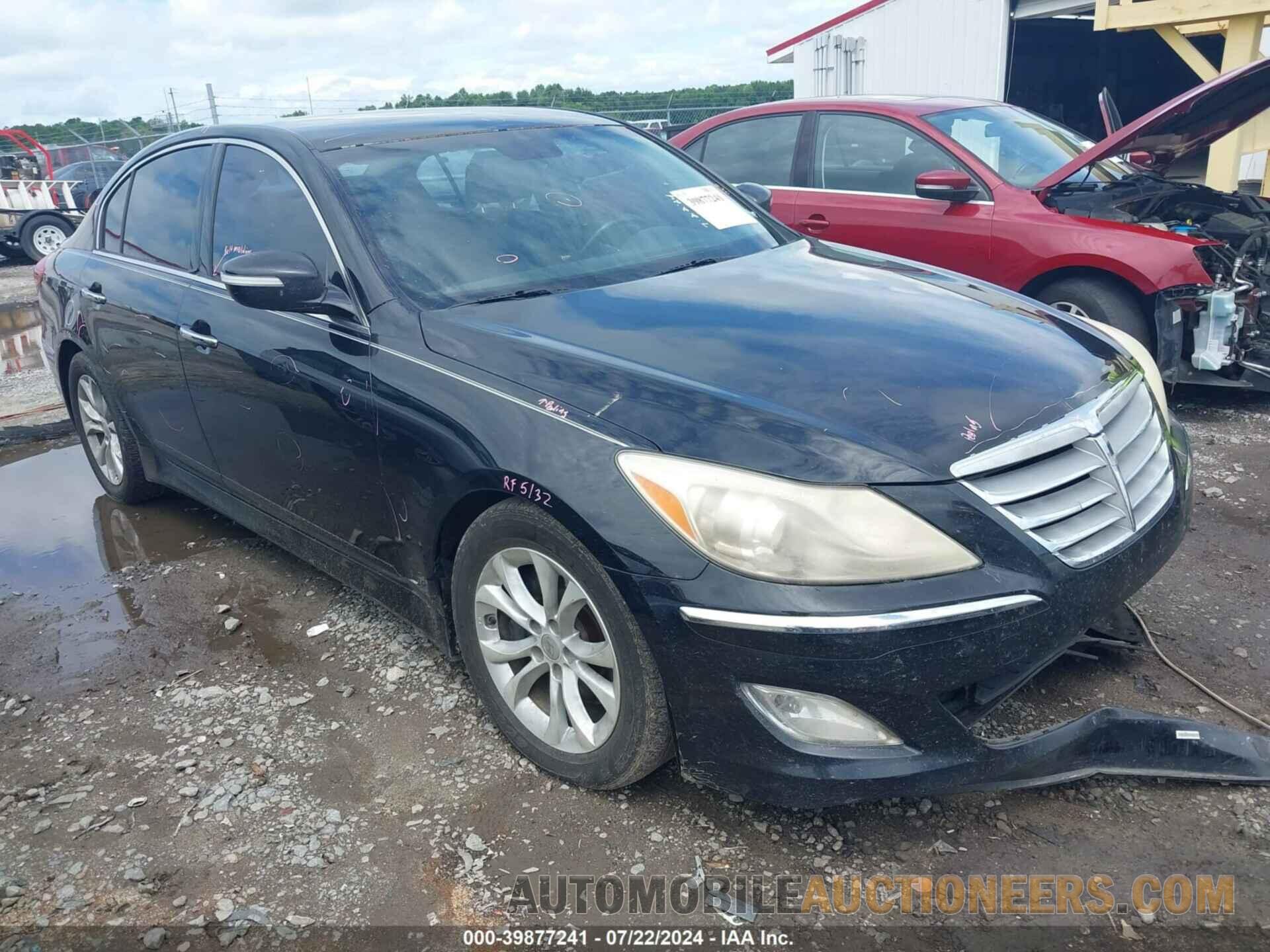 KMHGC4DD7DU248007 HYUNDAI GENESIS 2013