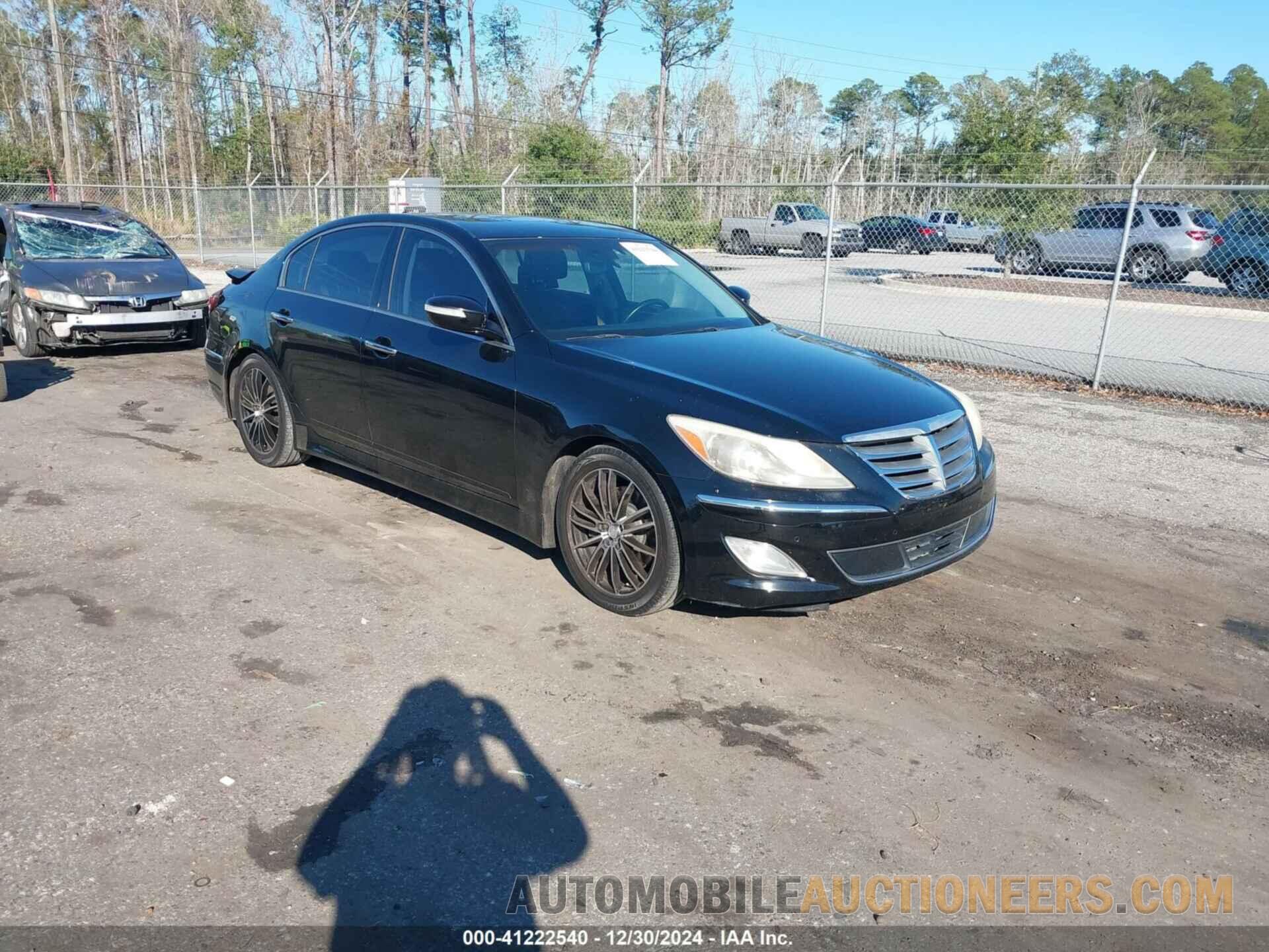 KMHGC4DD8CU170402 HYUNDAI GENESIS 2012