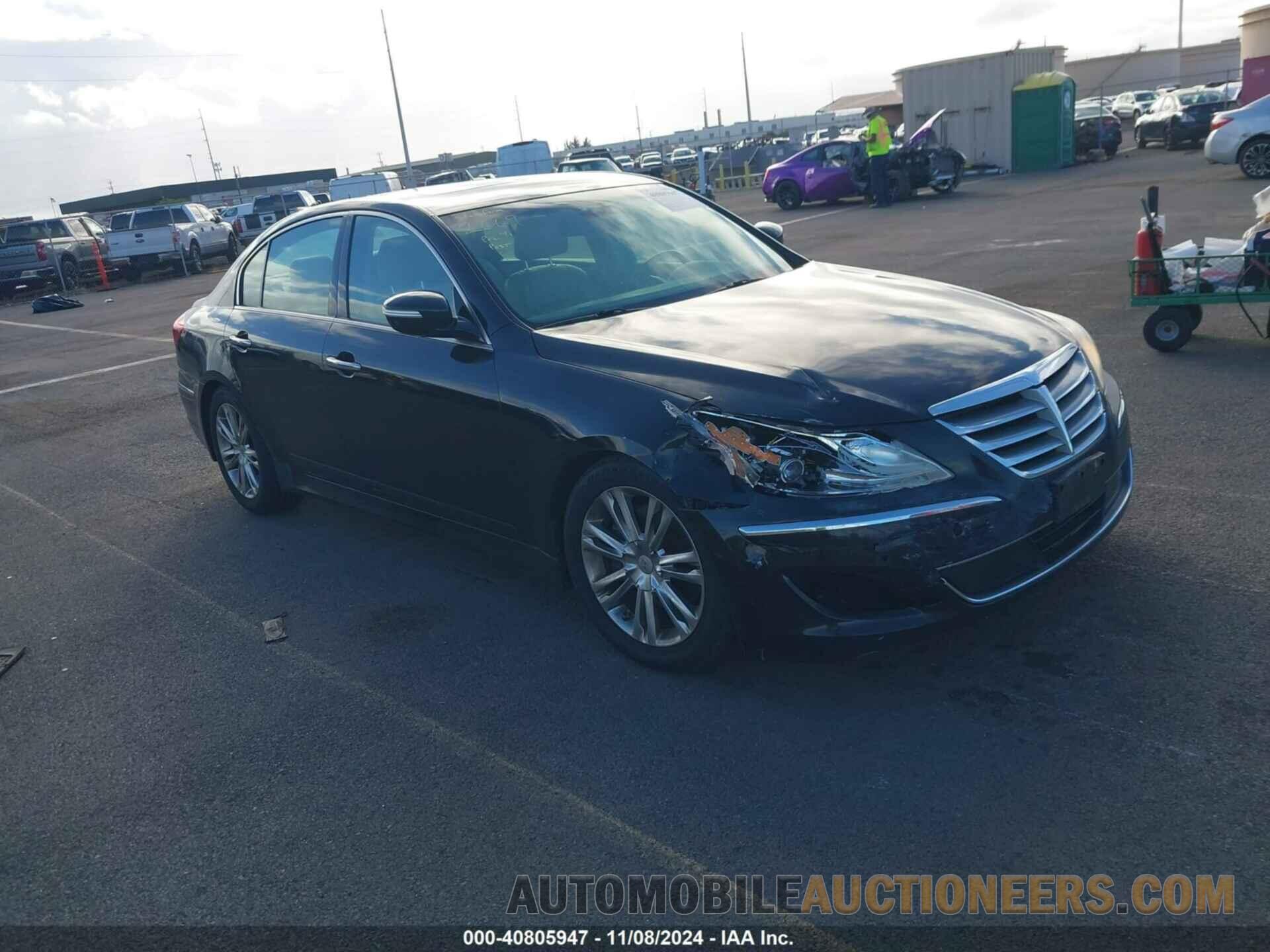 KMHGC4DD8CU172554 HYUNDAI GENESIS 2012