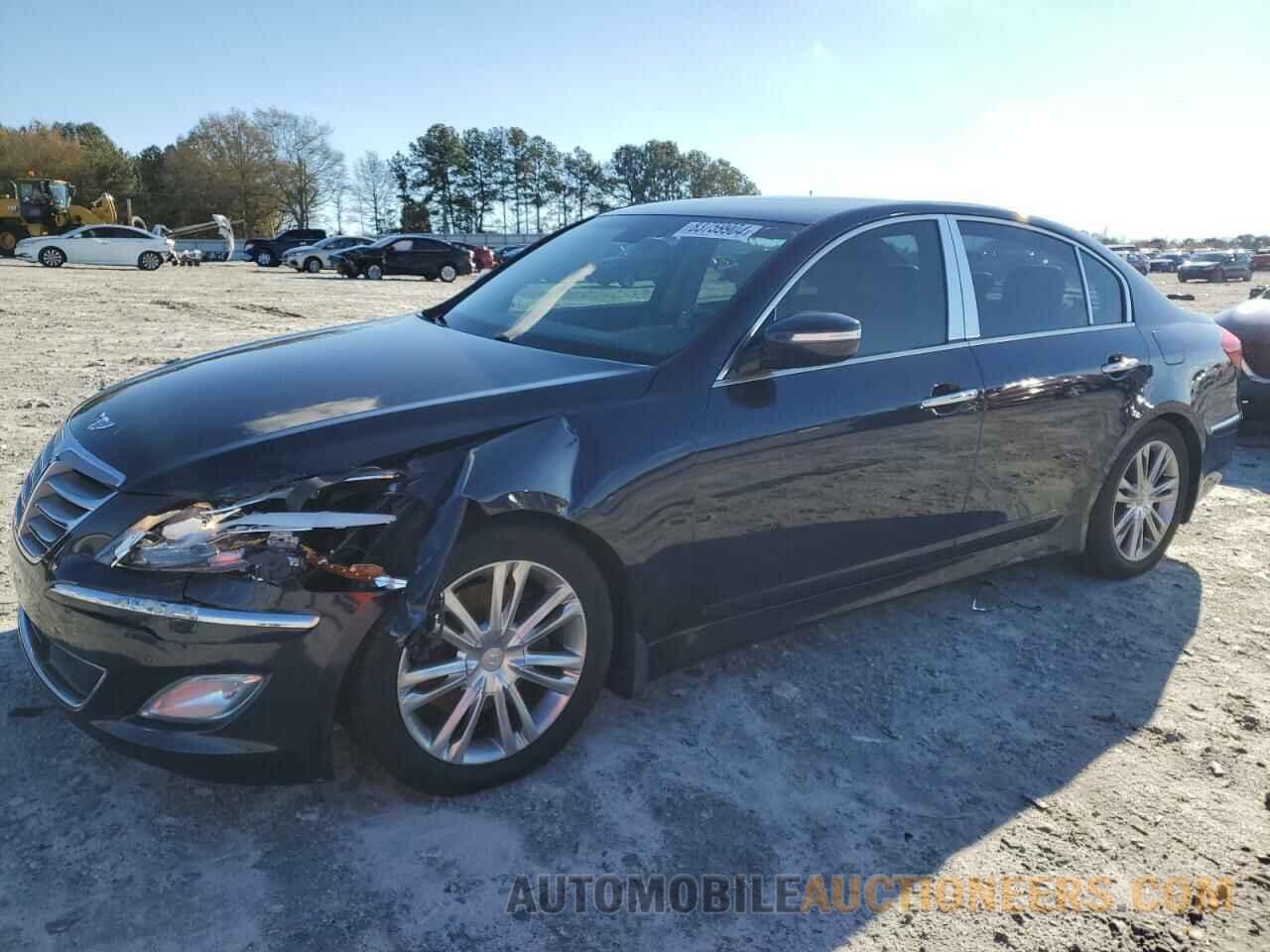 KMHGC4DD9CU173857 HYUNDAI GENESIS 2012