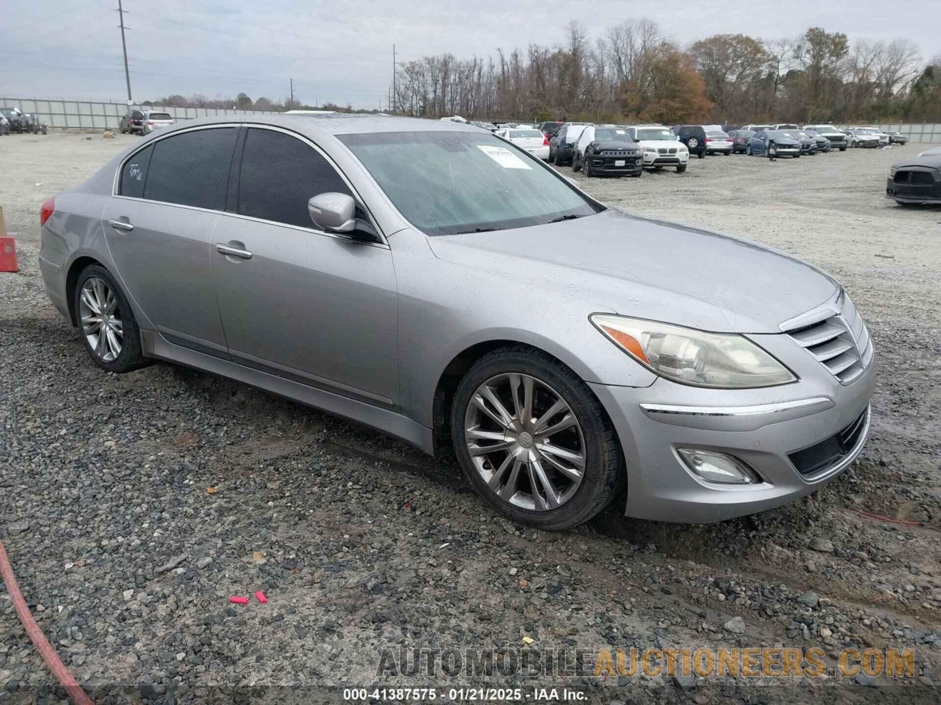 KMHGC4DD9CU203360 HYUNDAI GENESIS 2012