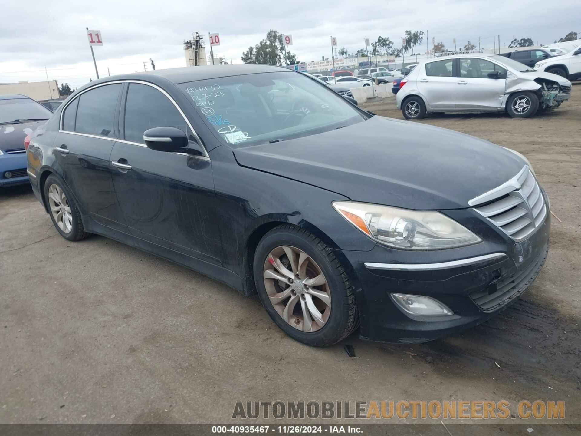 KMHGC4DDXCU180557 HYUNDAI GENESIS 2012