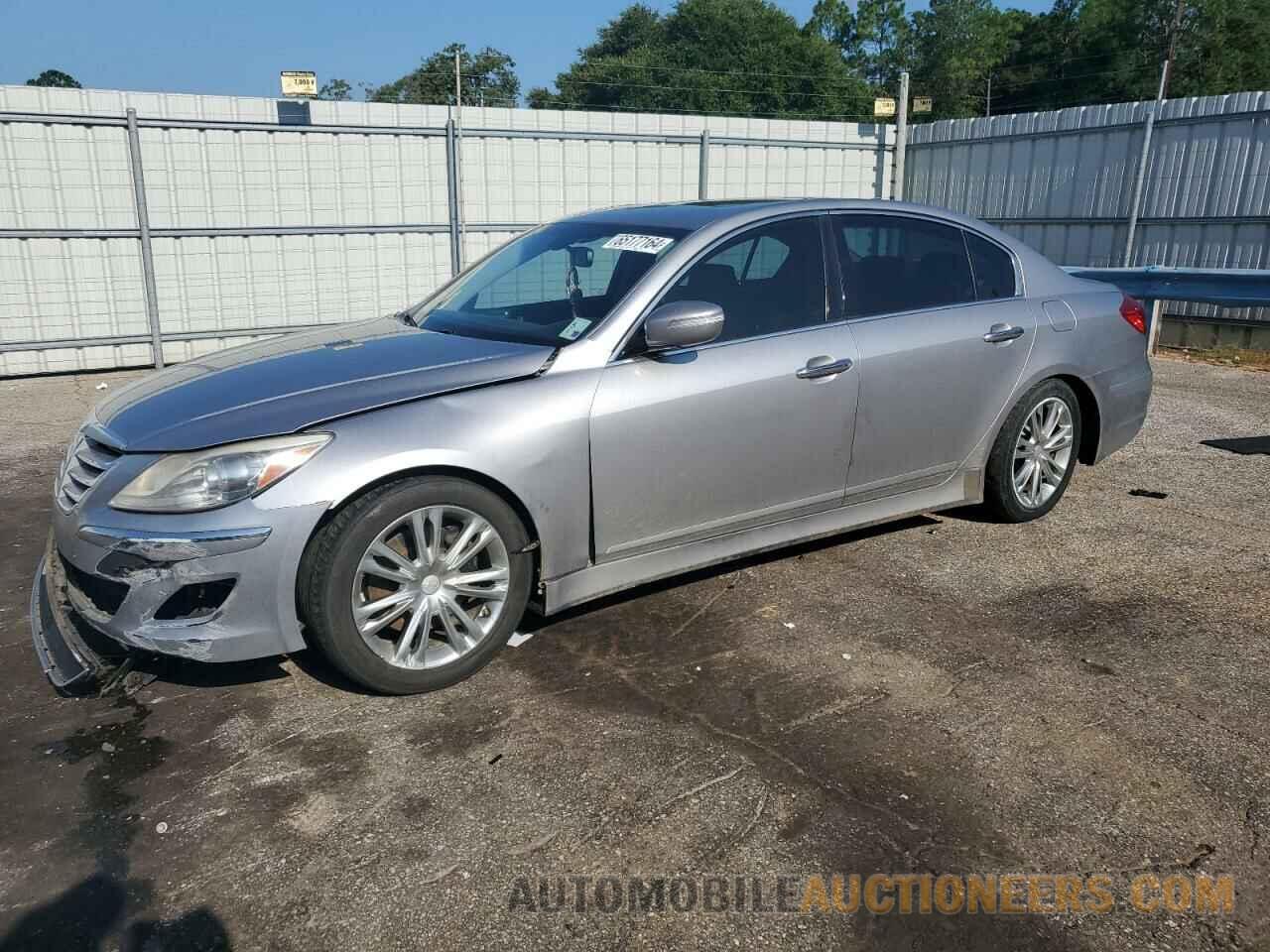 KMHGC4DDXCU204288 HYUNDAI GENESIS 2012