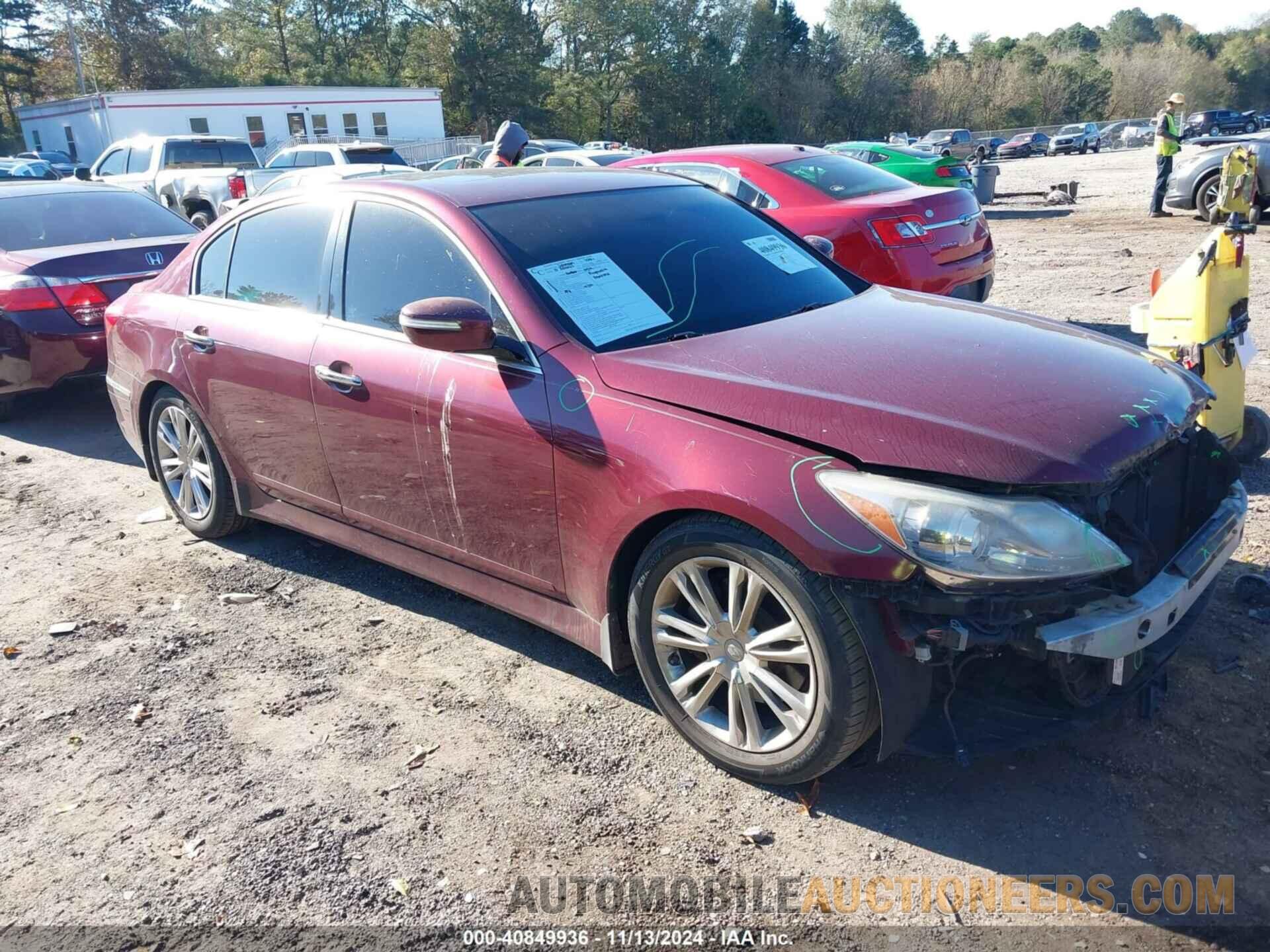 KMHGC4DDXDU221044 HYUNDAI GENESIS 2013