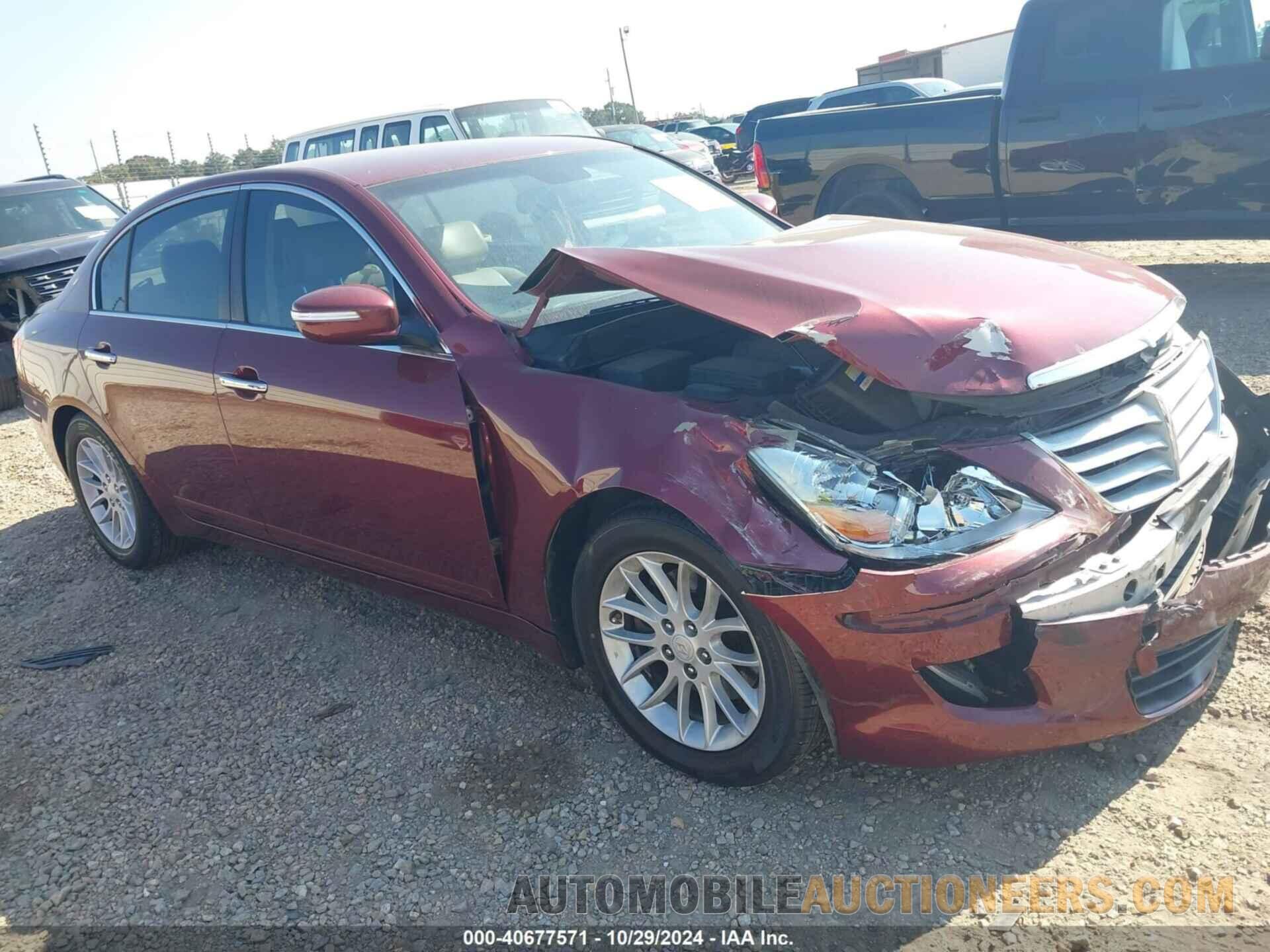 KMHGC4DE1BU135840 HYUNDAI GENESIS 2011