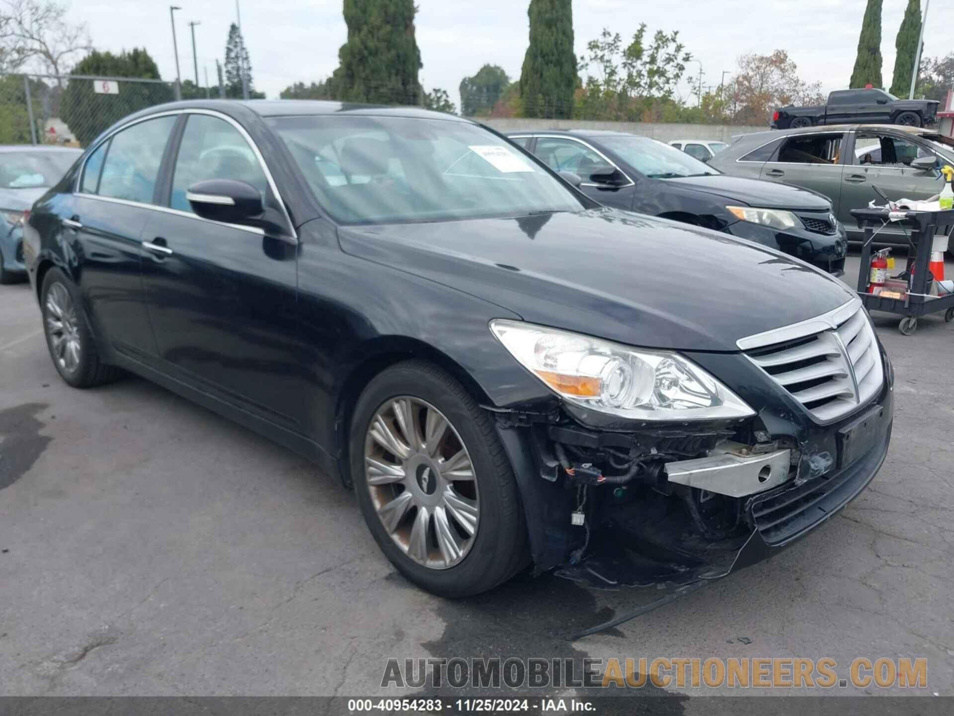 KMHGC4DE4BU117509 HYUNDAI GENESIS 2011