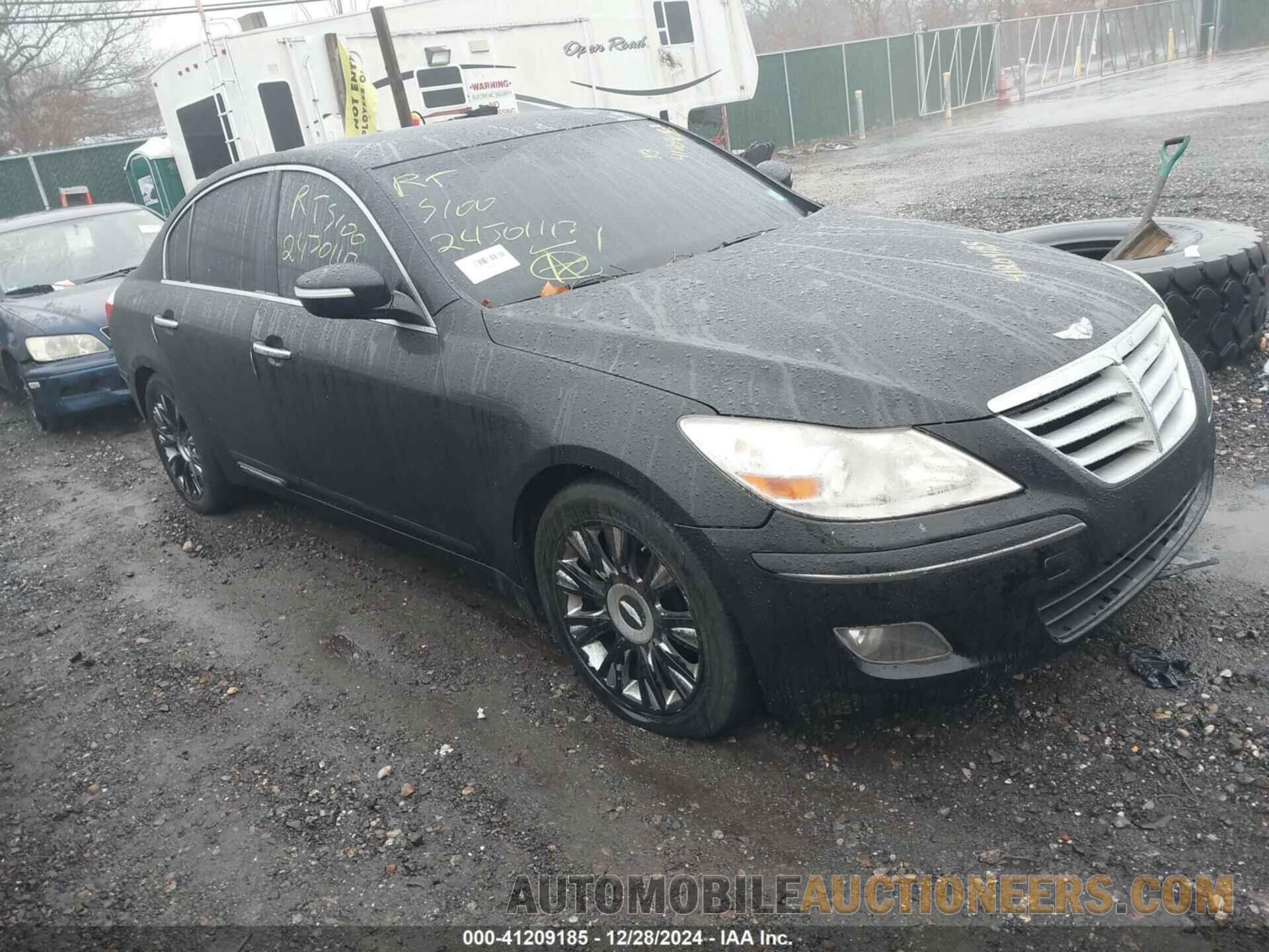 KMHGC4DE6BU124591 HYUNDAI GENESIS 2011