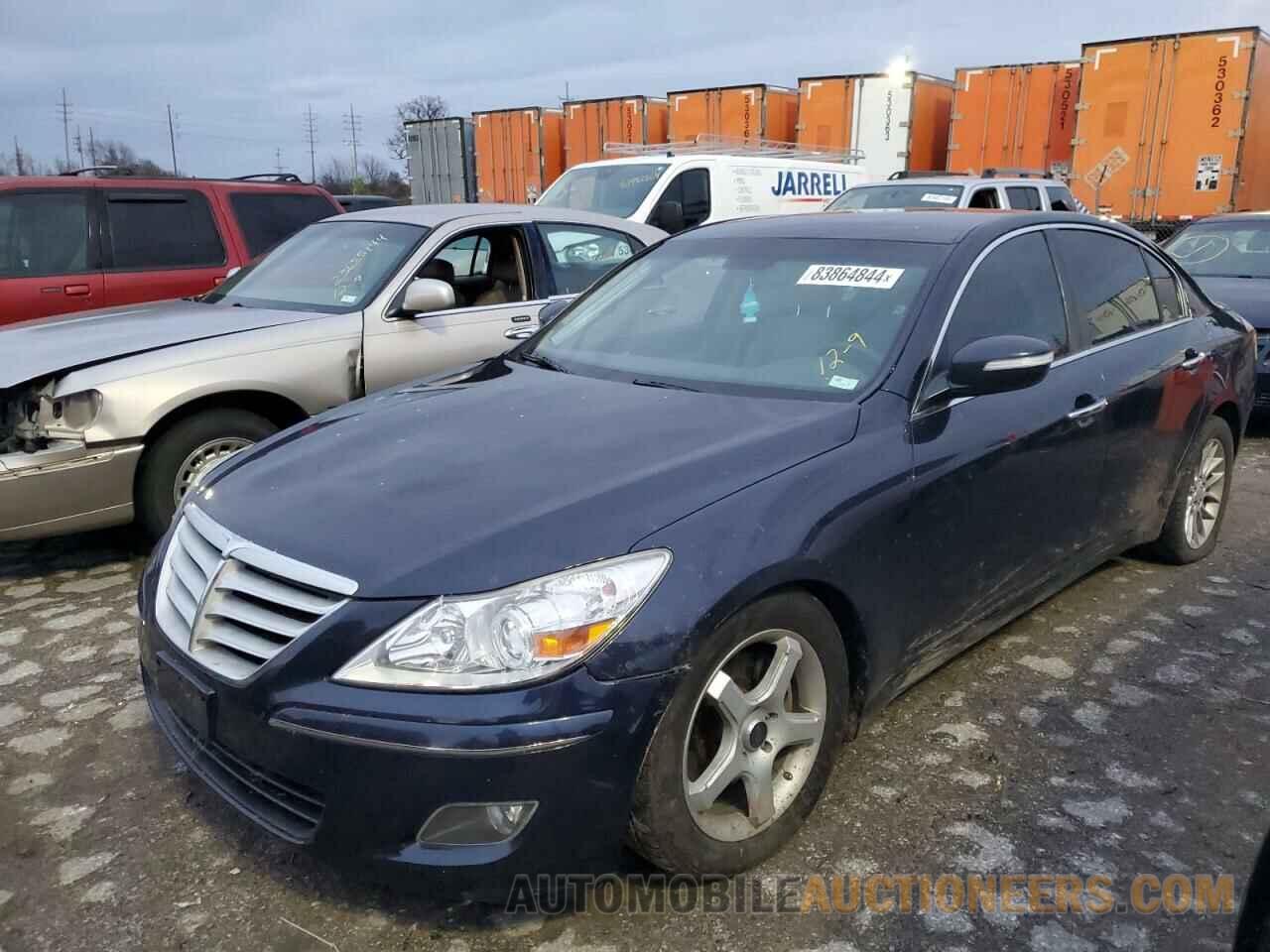 KMHGC4DE6BU132805 HYUNDAI GENESIS 2011