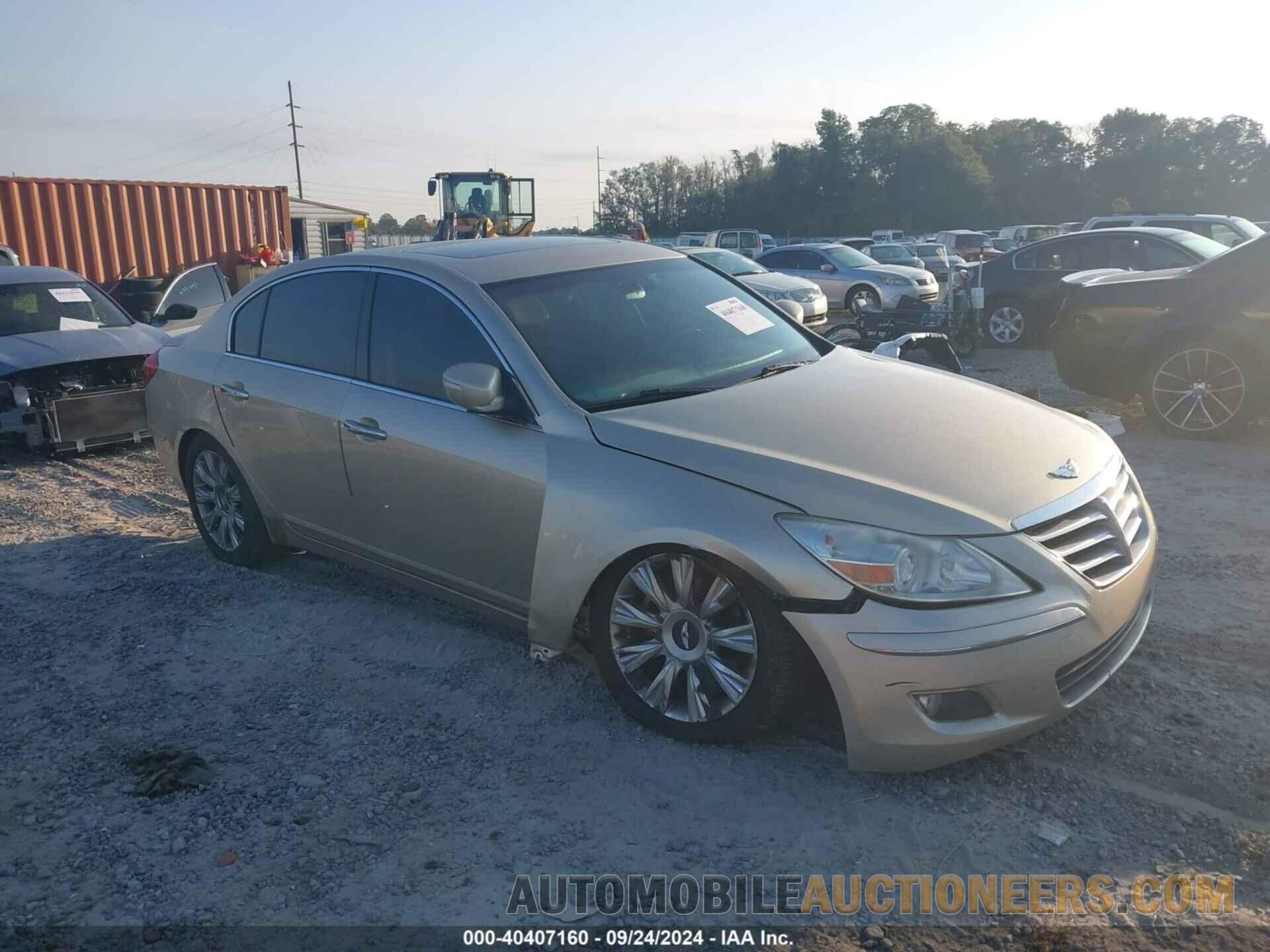 KMHGC4DEXBU145380 HYUNDAI GENESIS 2011