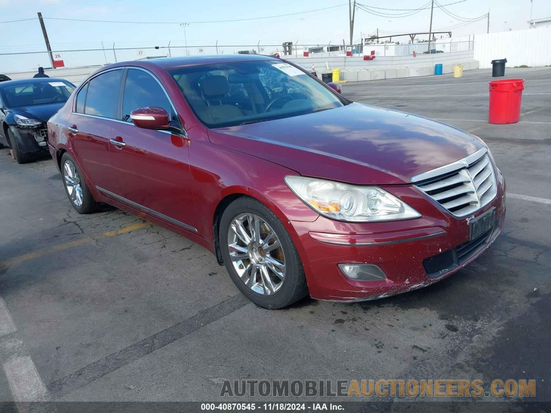 KMHGC4DF0BU146000 HYUNDAI GENESIS 2011