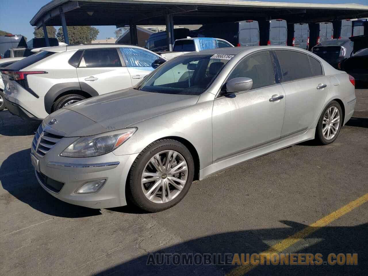 KMHGC4DF1CU156004 HYUNDAI GENESIS 2012