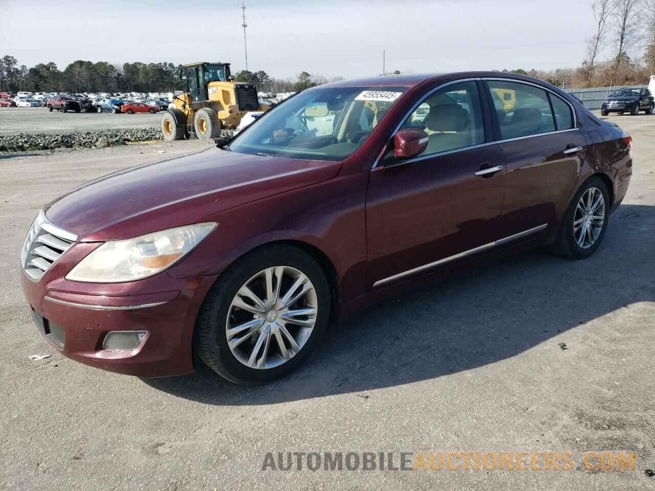 KMHGC4DF2BU120661 HYUNDAI GENESIS 2011