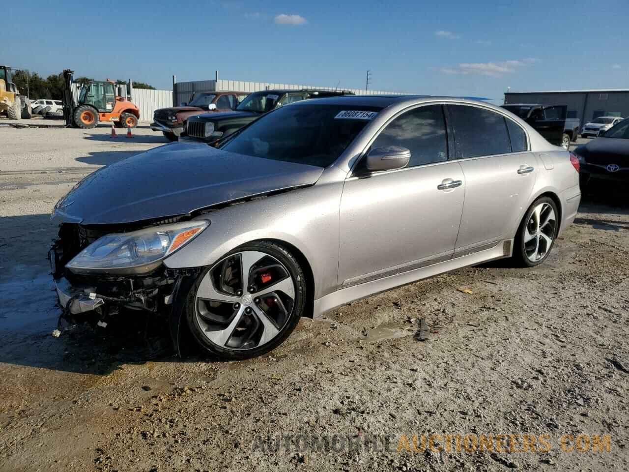 KMHGC4DF2CU181705 HYUNDAI GENESIS 2012