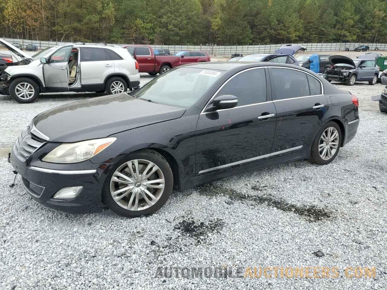 KMHGC4DF3CU165335 HYUNDAI GENESIS 2012