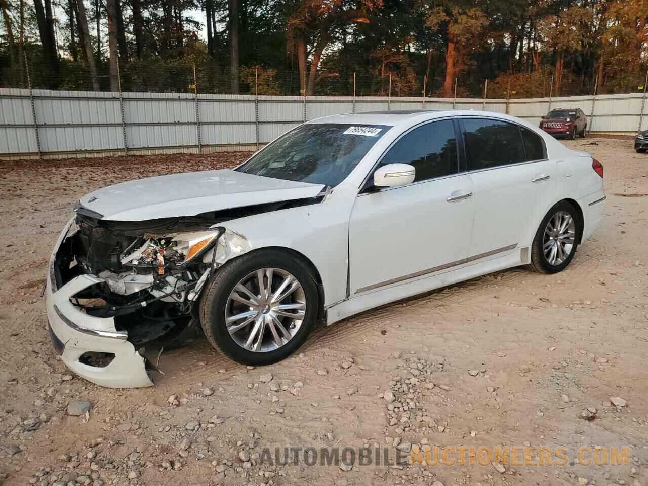 KMHGC4DF5CU172769 HYUNDAI GENESIS 2012