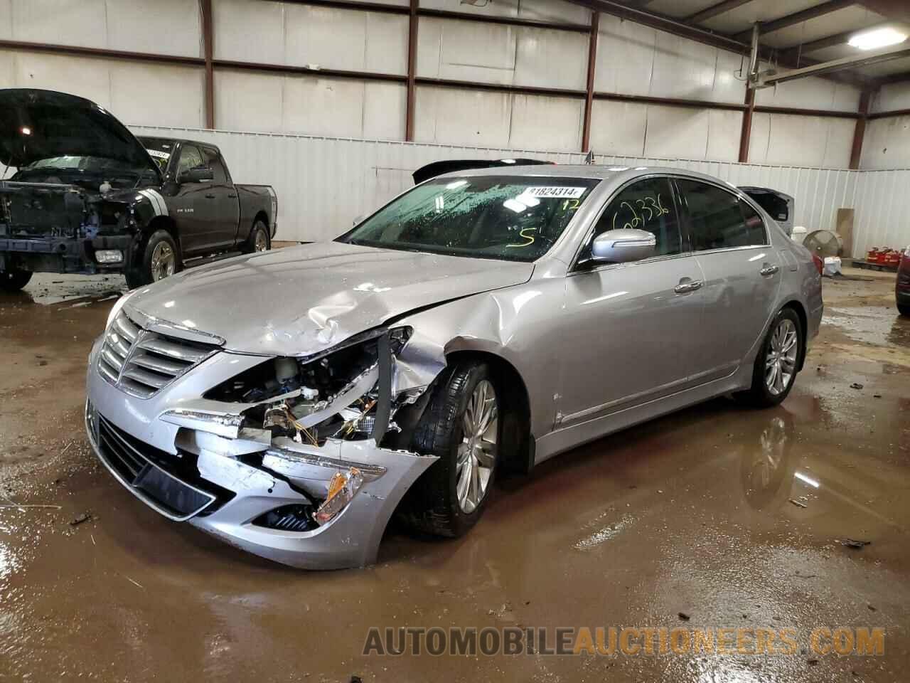 KMHGC4DF5CU181228 HYUNDAI GENESIS 2012