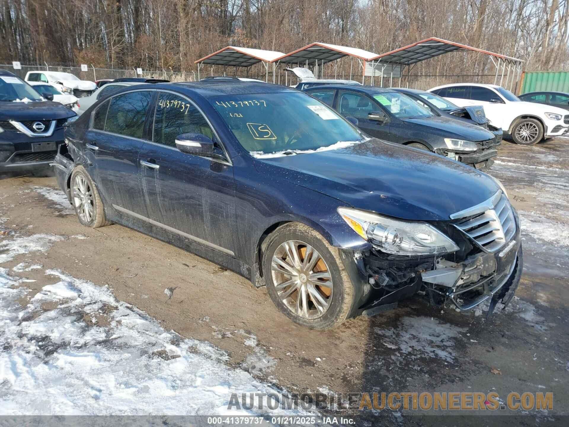 KMHGC4DF5CU207309 HYUNDAI GENESIS 2012