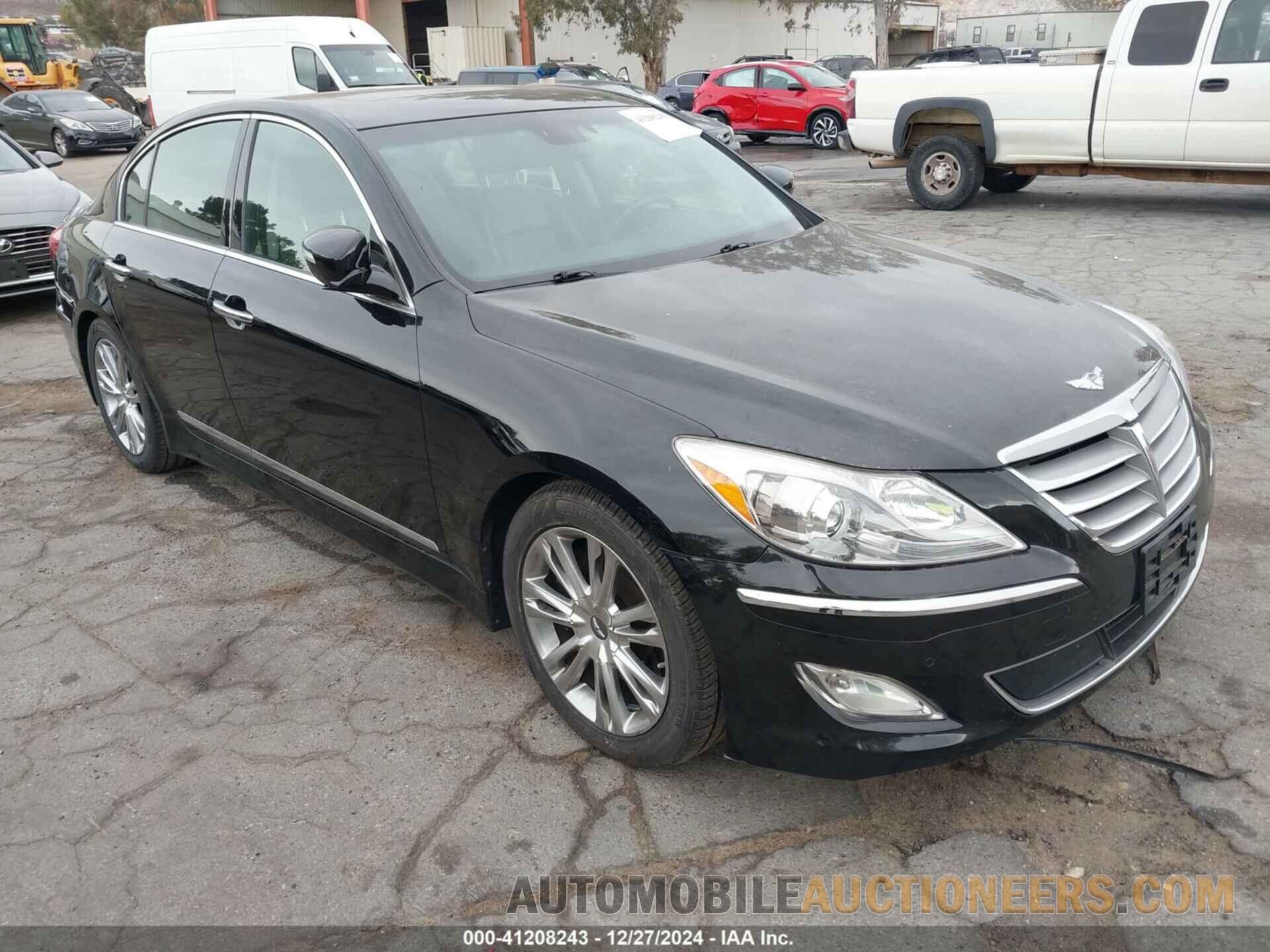 KMHGC4DF5CU211067 HYUNDAI GENESIS 2012