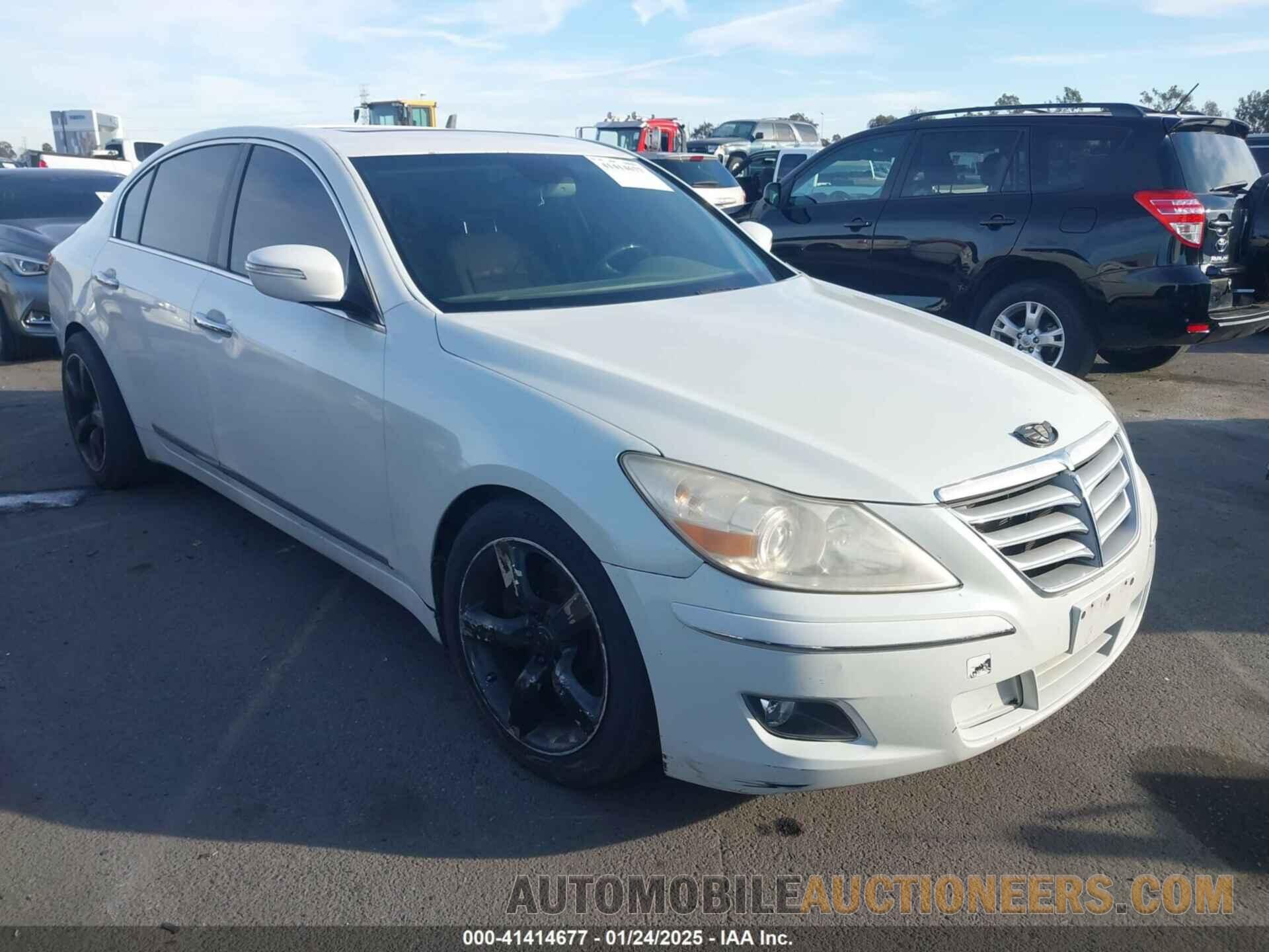 KMHGC4DF6BU122008 HYUNDAI GENESIS 2011