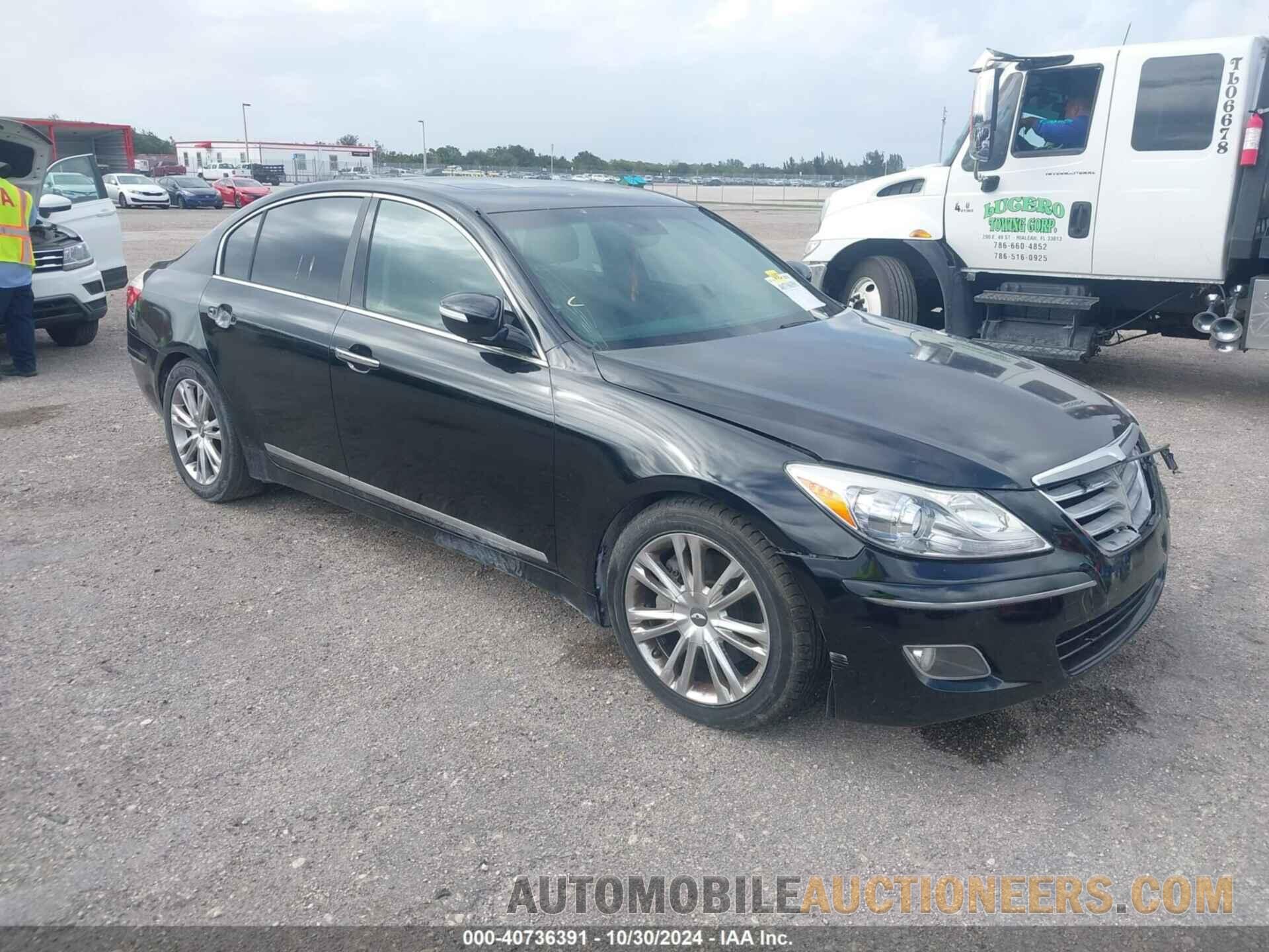 KMHGC4DF6BU129900 HYUNDAI GENESIS 2011