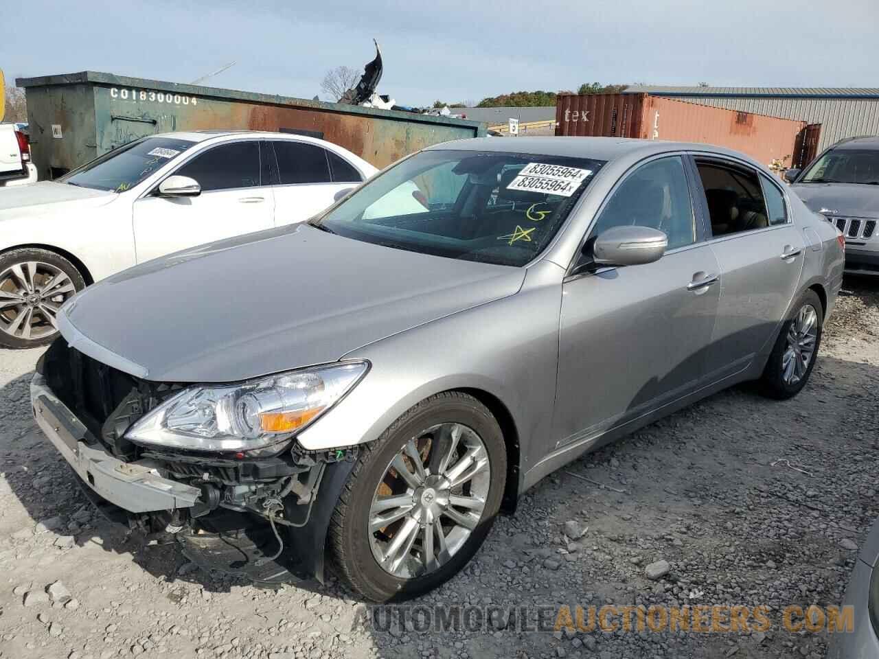 KMHGC4DF6BU134305 HYUNDAI GENESIS 2011