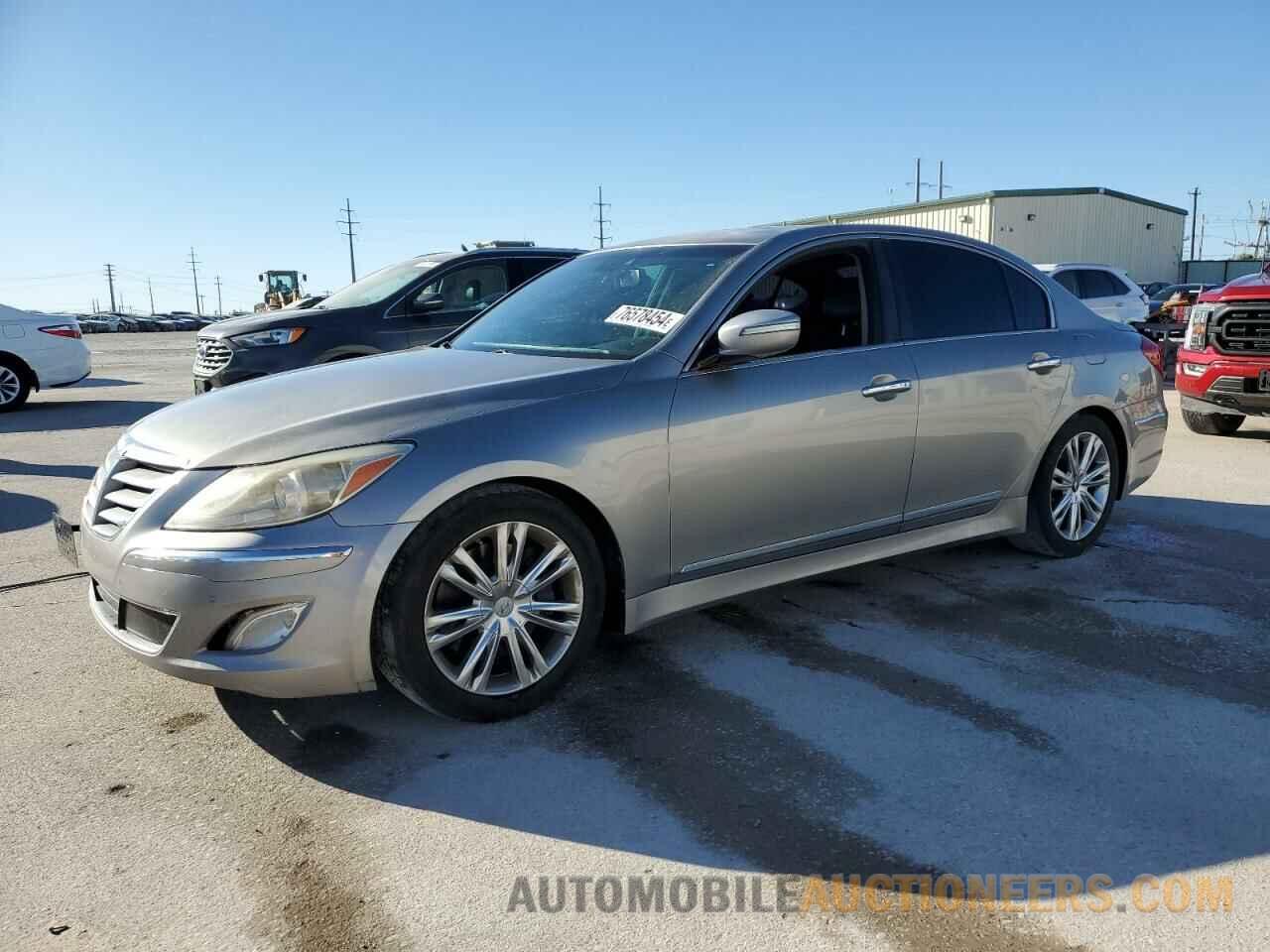 KMHGC4DF6CU165779 HYUNDAI GENESIS 2012