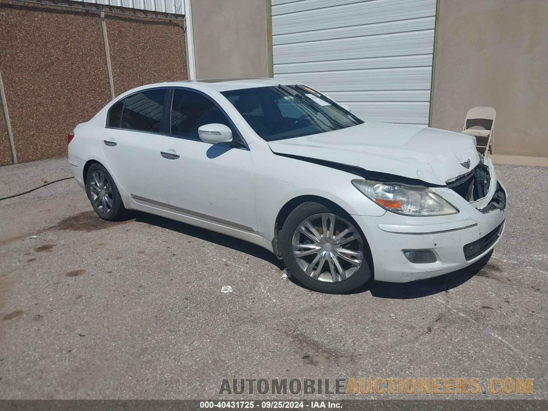 KMHGC4DF7BU115066 HYUNDAI GENESIS 2011