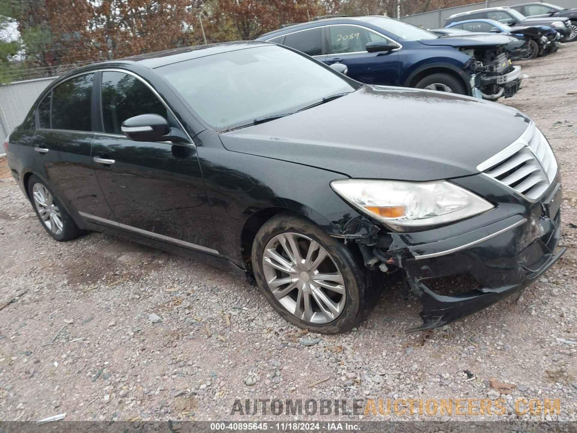 KMHGC4DF7BU126004 HYUNDAI GENESIS 2011