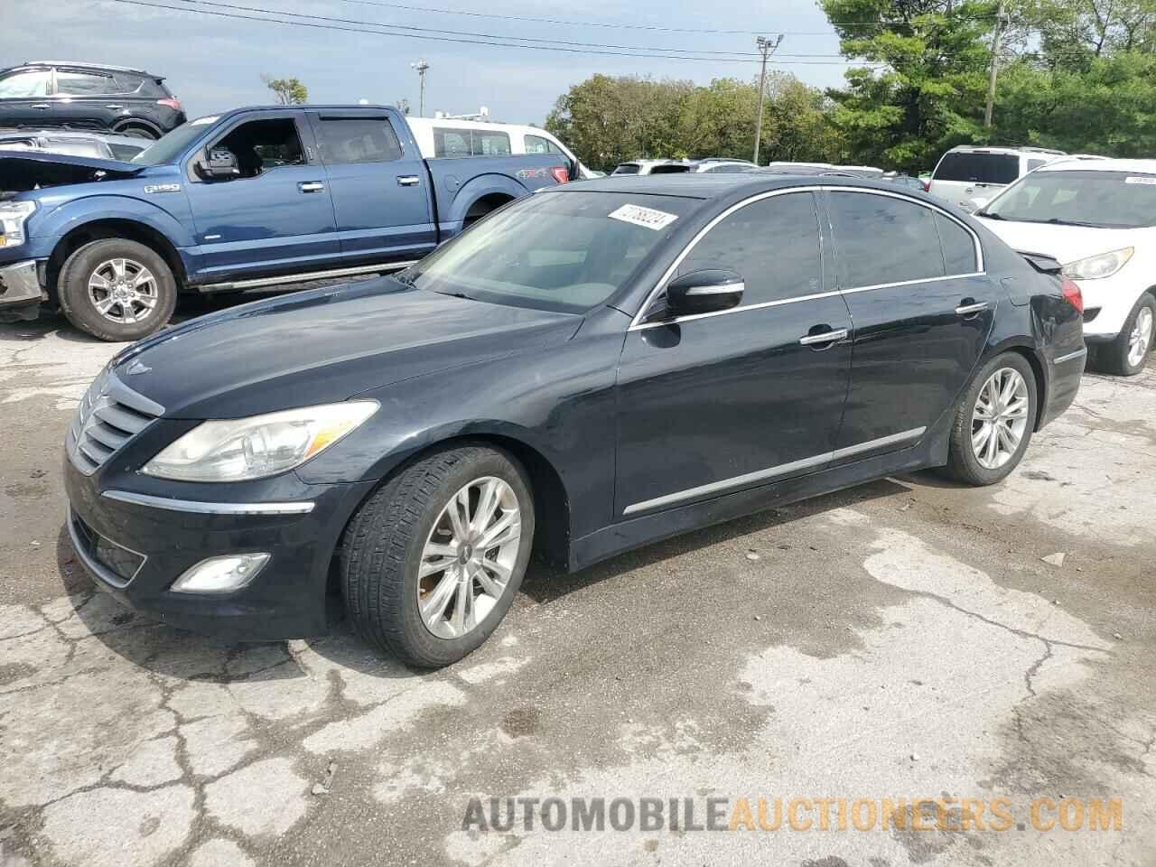 KMHGC4DF8CU208213 HYUNDAI GENESIS 2012