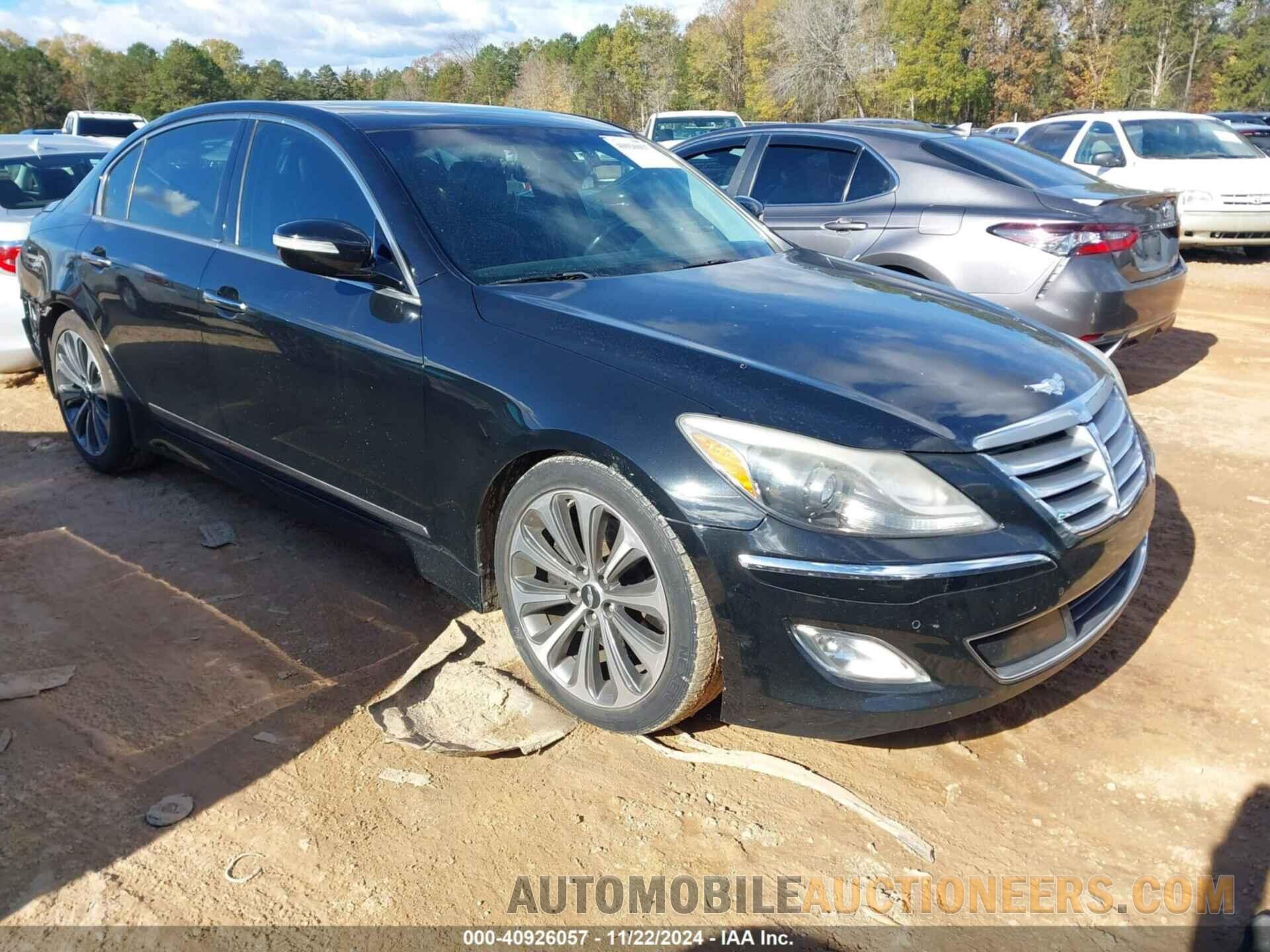 KMHGC4DH1CU169241 HYUNDAI GENESIS 2012