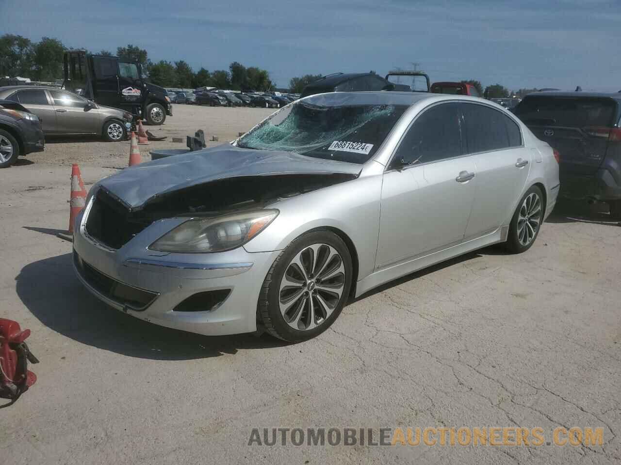 KMHGC4DH1DU234574 HYUNDAI GENESIS 2013