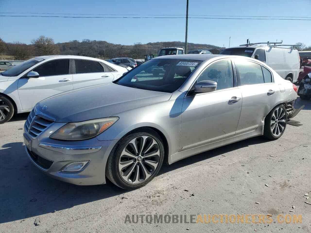 KMHGC4DH3CU162548 HYUNDAI GENESIS 2012