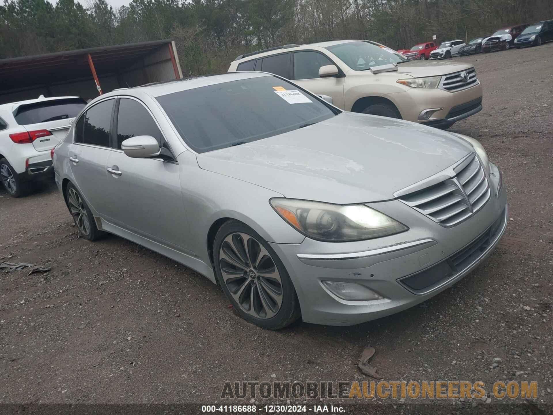 KMHGC4DH4CU163174 HYUNDAI GENESIS 2012