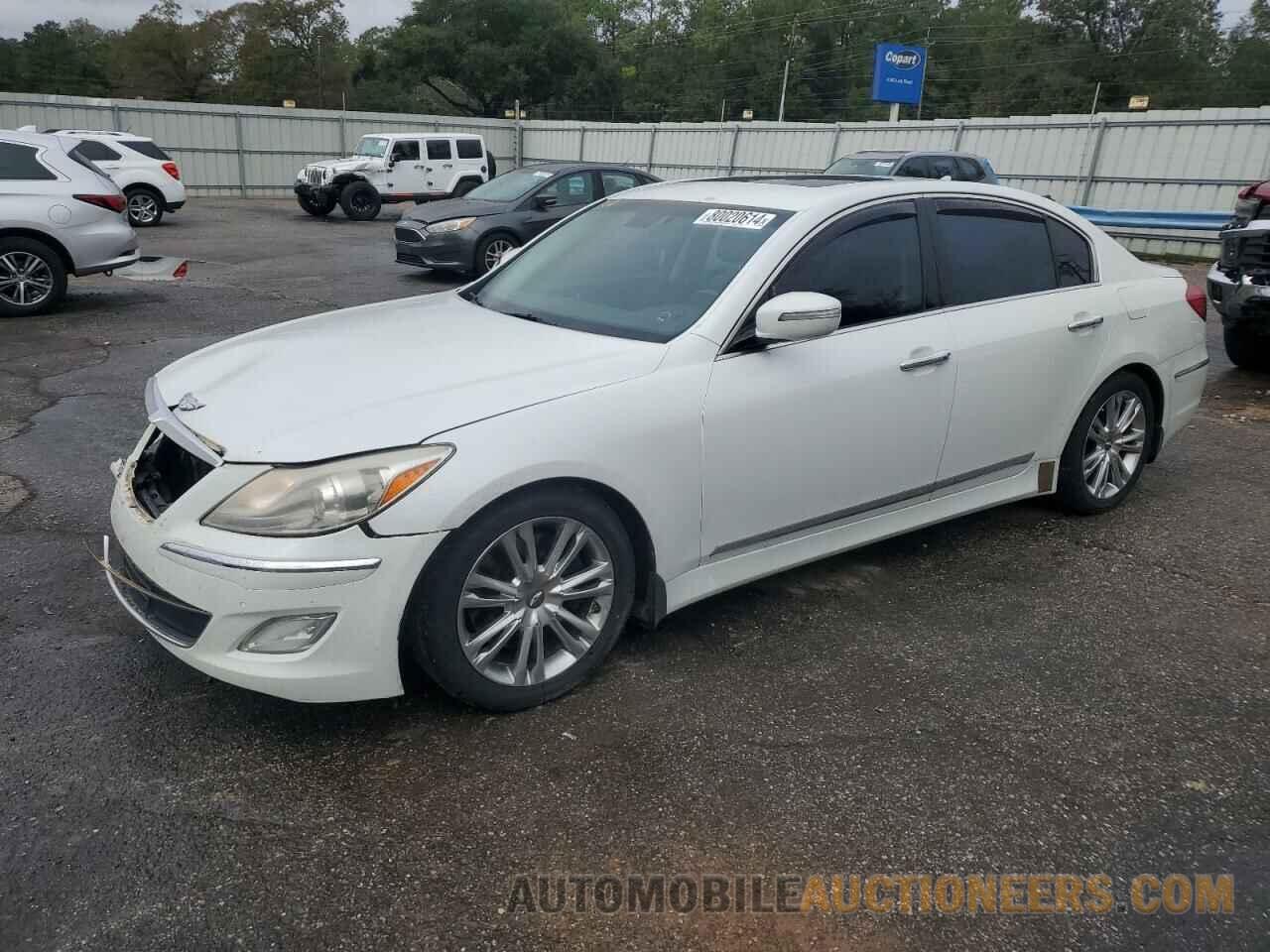 KMHGC4DH4CU189533 HYUNDAI GENESIS 2012