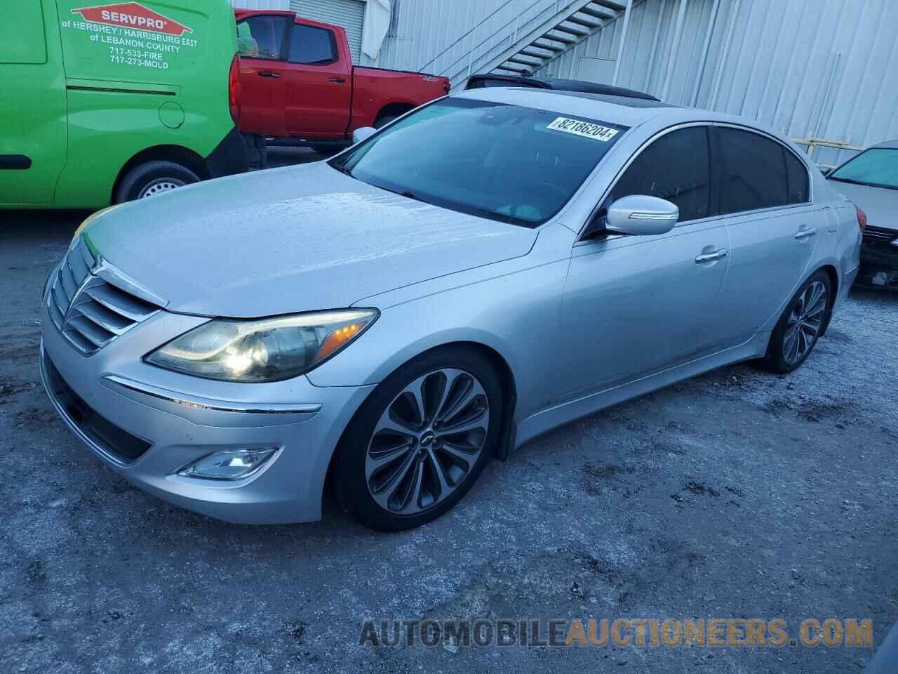 KMHGC4DH5DU225327 HYUNDAI GENESIS 2013