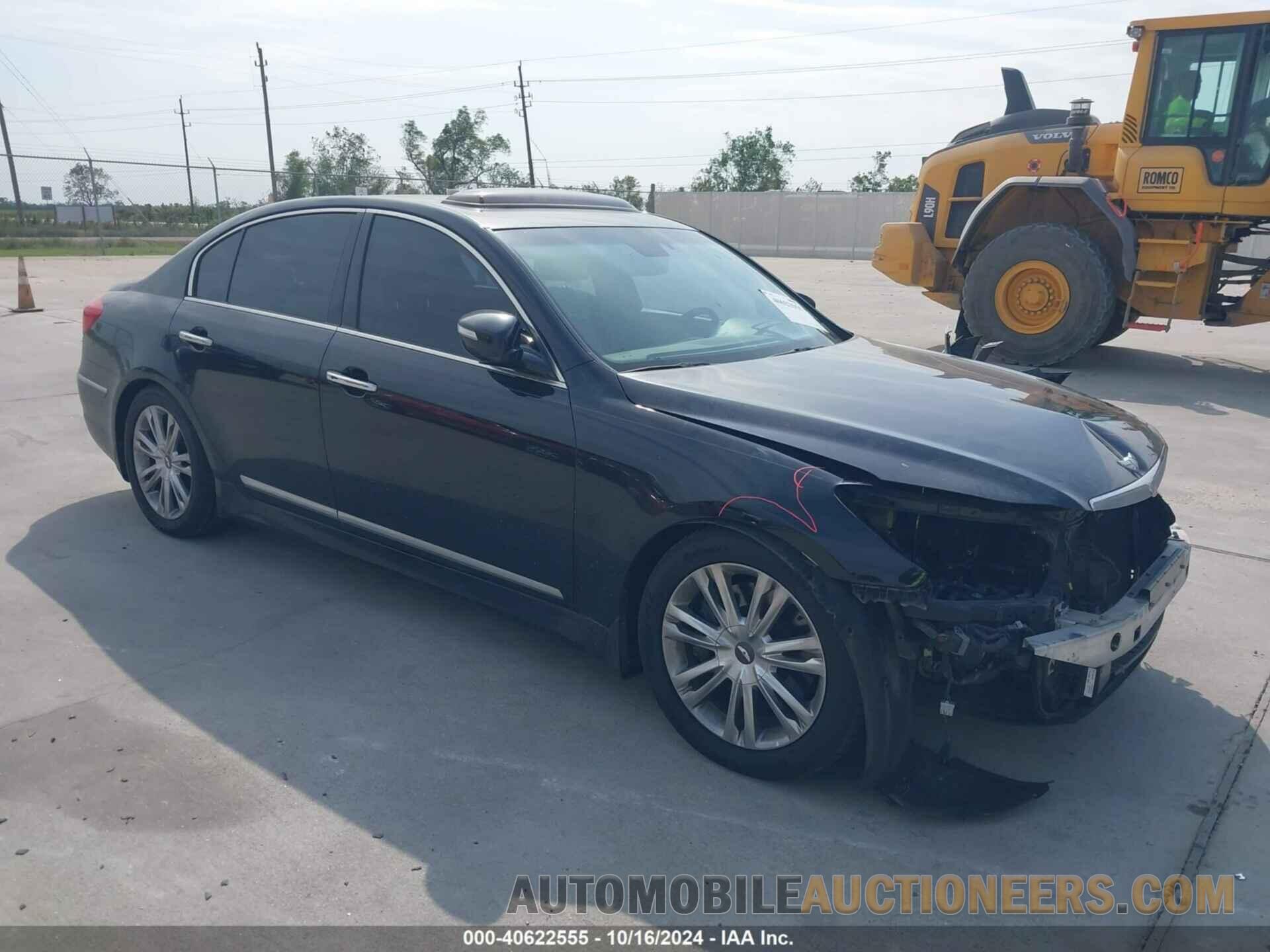 KMHGC4DH8CU173982 HYUNDAI GENESIS 2012