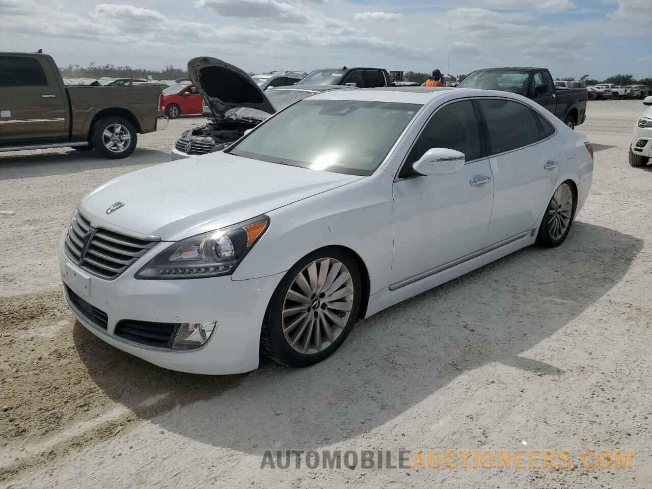 KMHGH4JHXEU090143 HYUNDAI EQUUS 2014