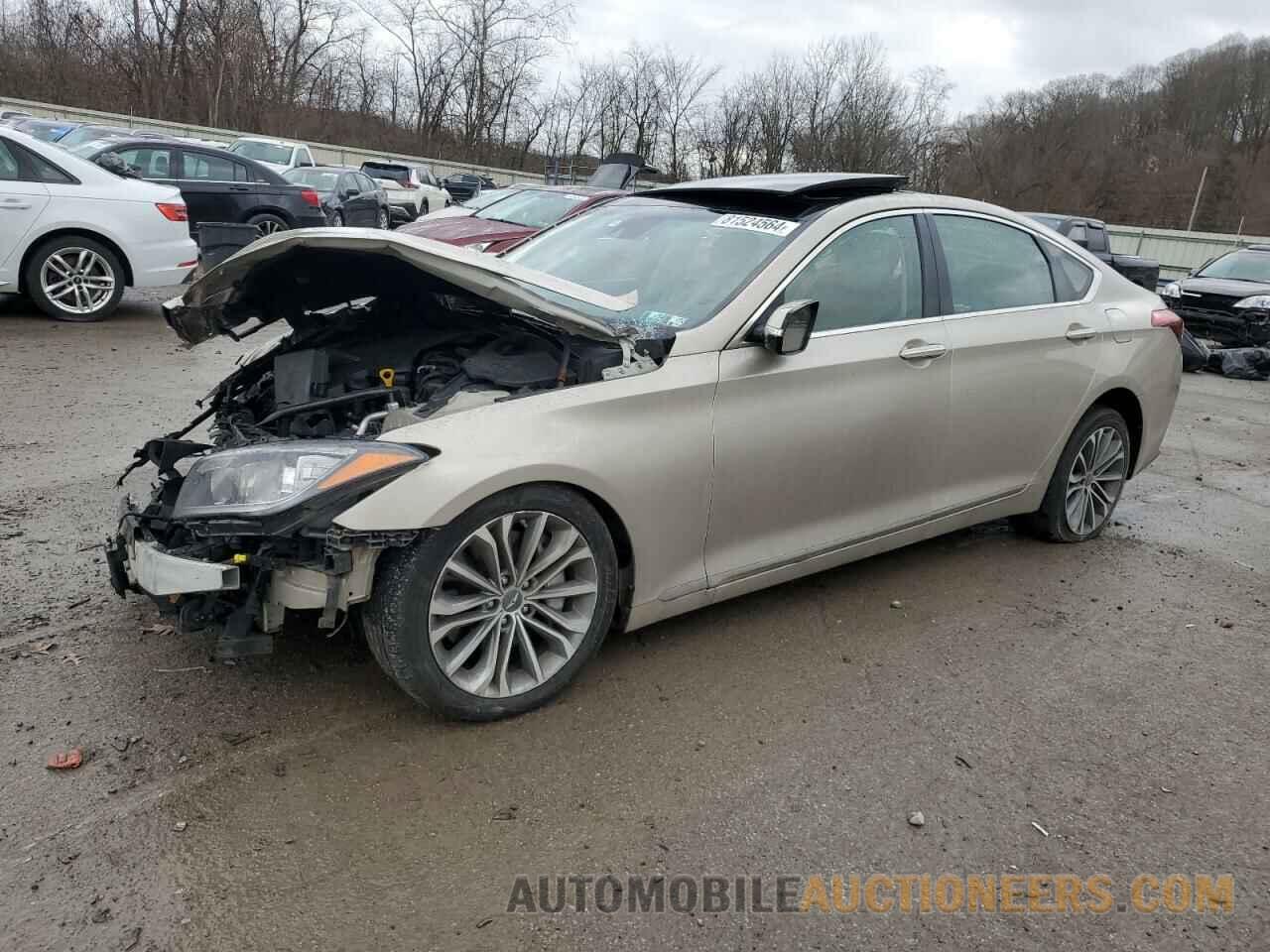 KMHGN4JE0FU067342 HYUNDAI GENESIS 2015