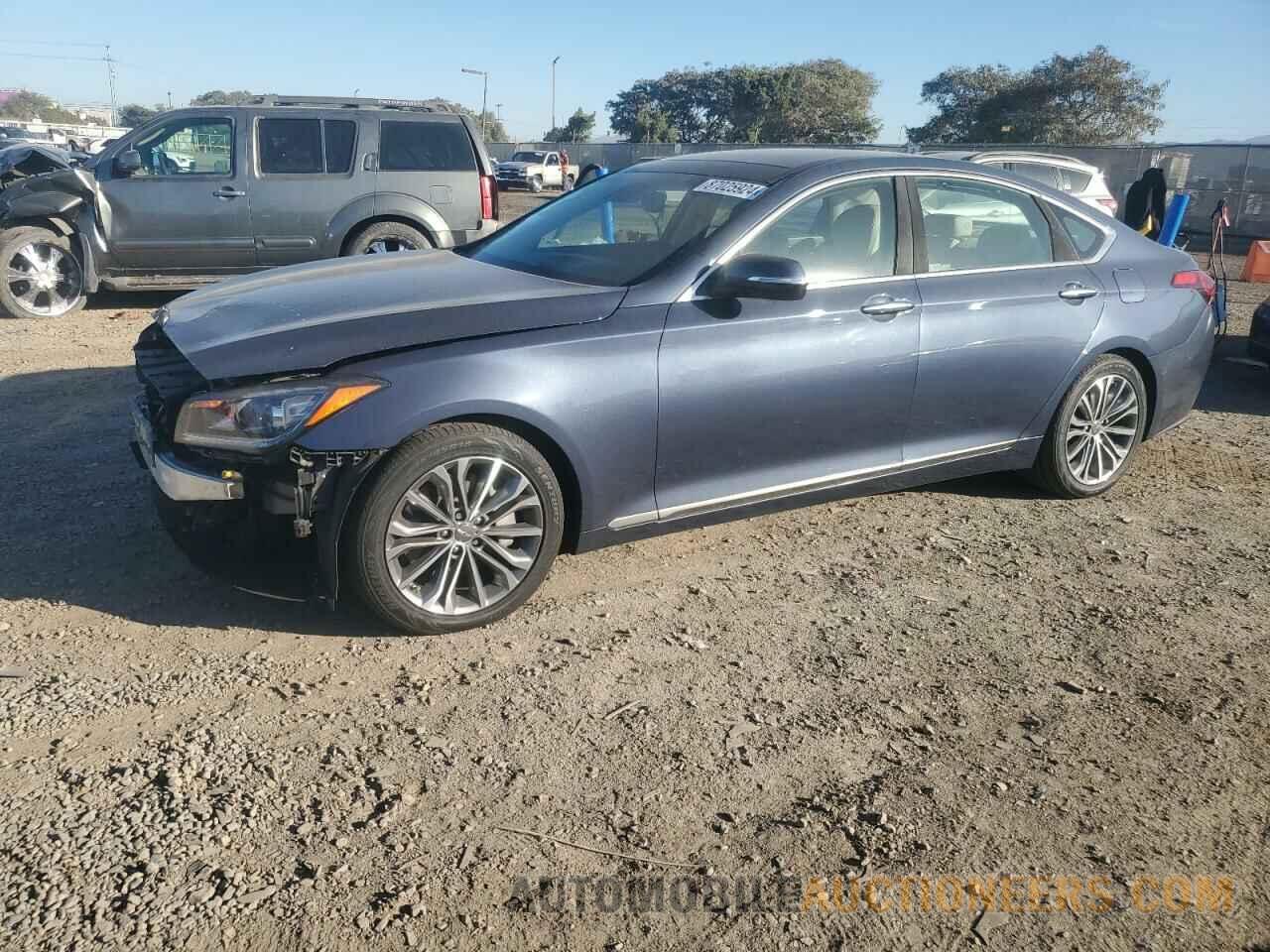 KMHGN4JE0FU100727 HYUNDAI GENESIS 2015