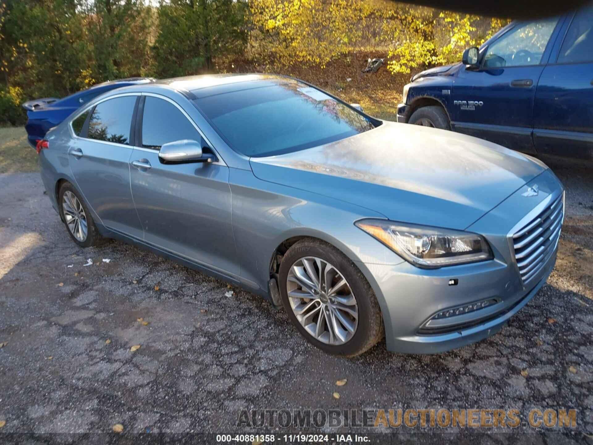 KMHGN4JE0GU125192 HYUNDAI GENESIS 2016