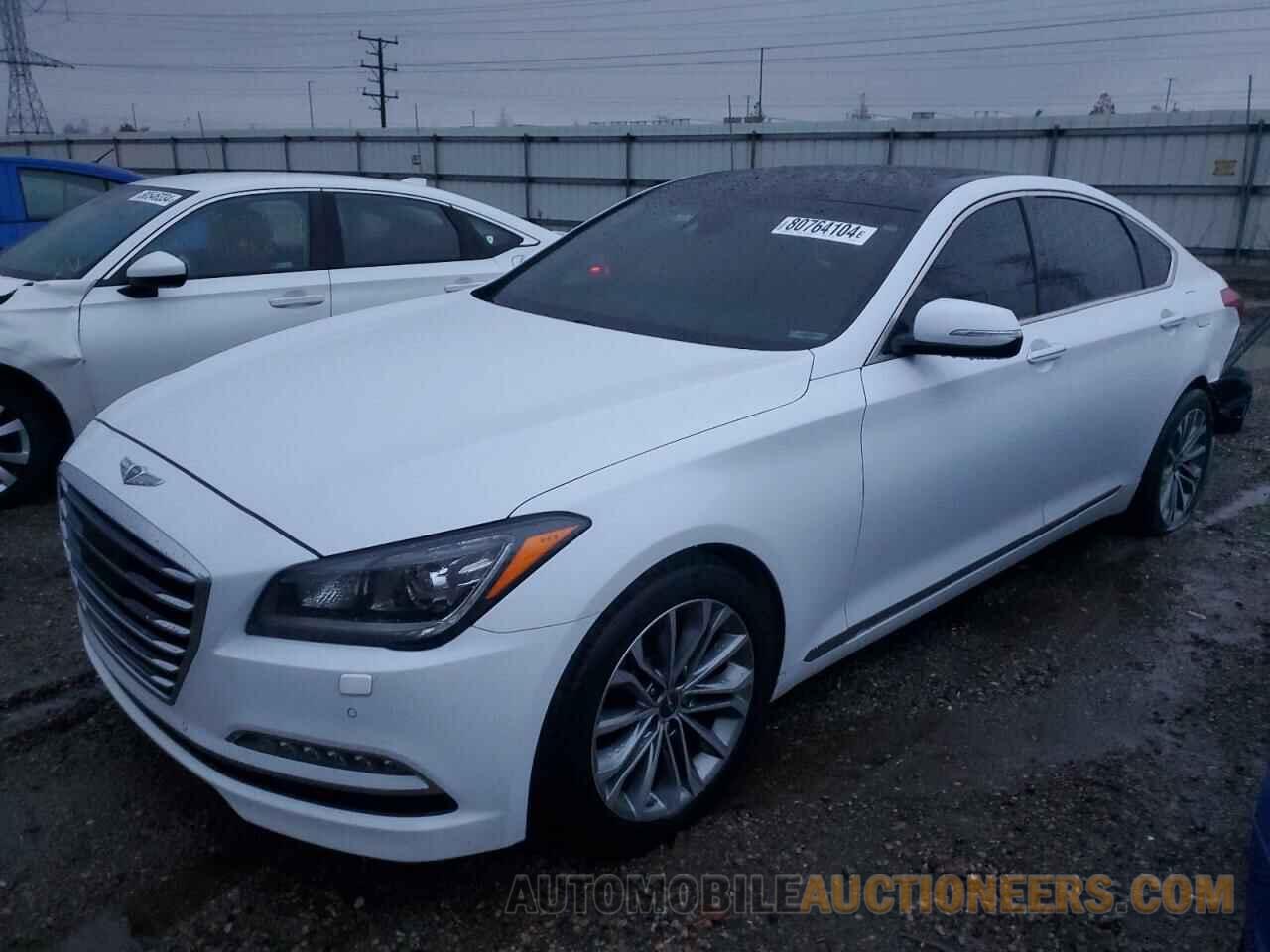 KMHGN4JE0HU203598 GENESIS G80 2017